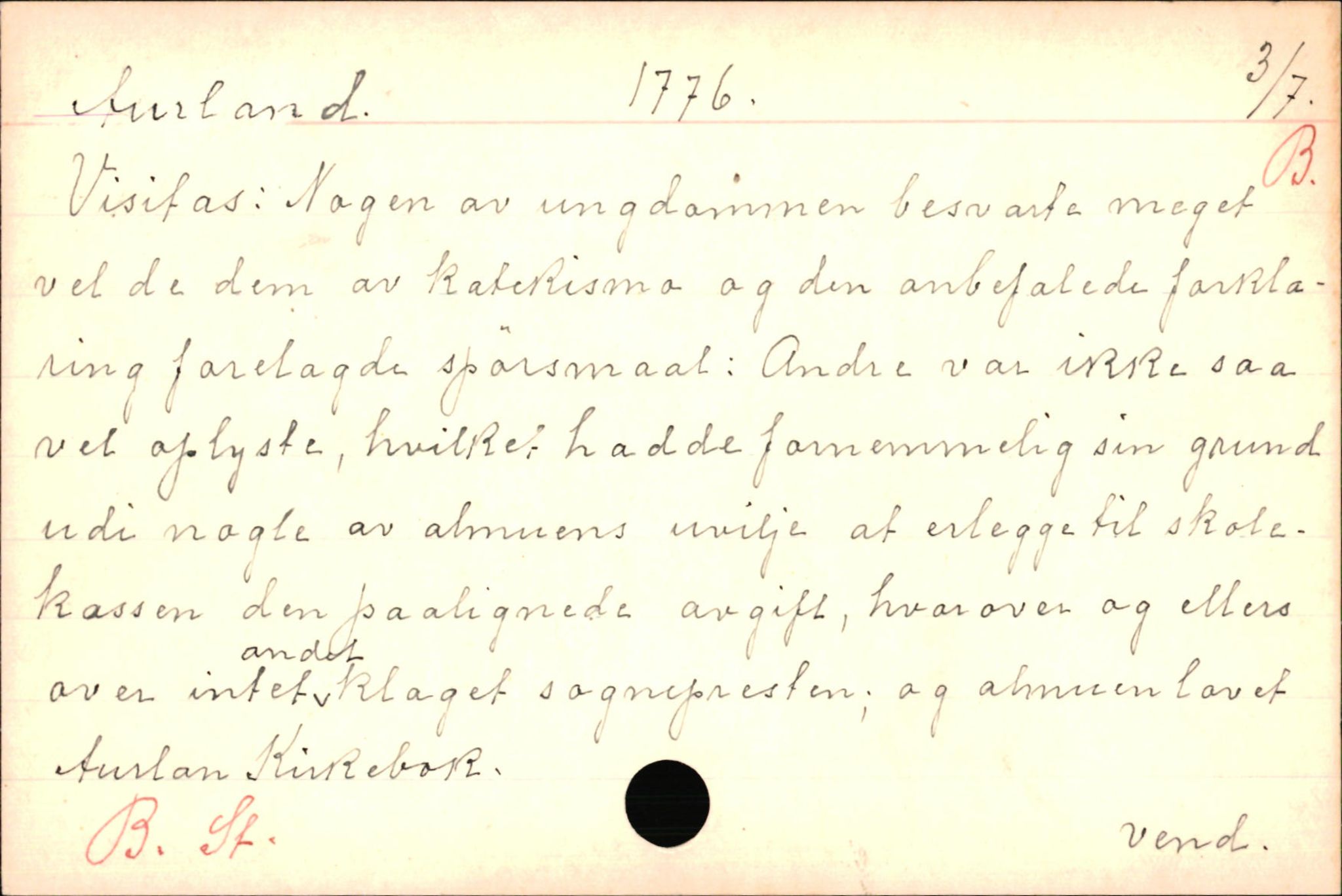 Haugen, Johannes - lærer, AV/SAB-SAB/PA-0036/01/L0001: Om klokkere og lærere, 1521-1904, p. 9155