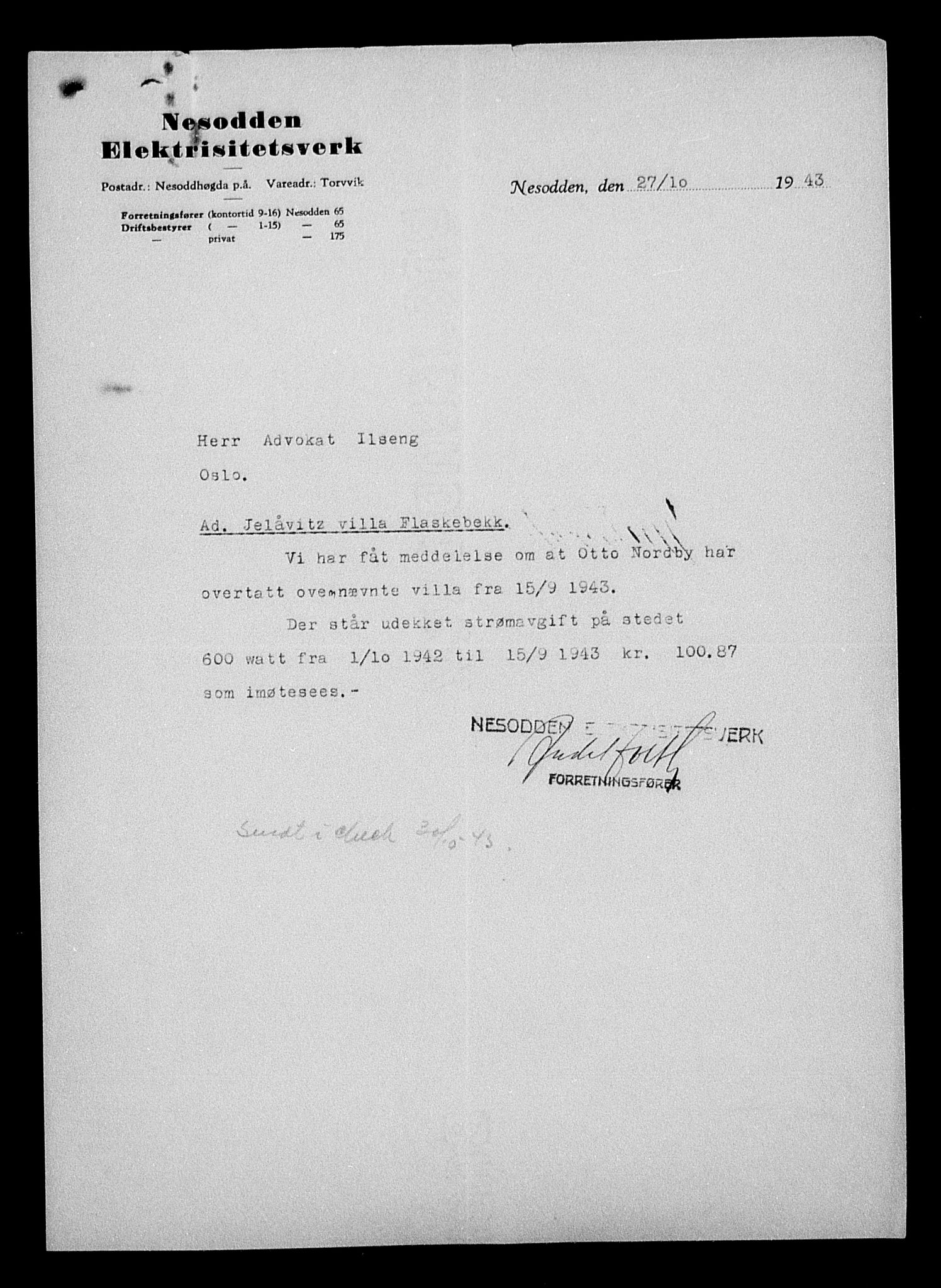 Justisdepartementet, Tilbakeføringskontoret for inndratte formuer, AV/RA-S-1564/H/Hc/Hcc/L0948: --, 1945-1947, p. 158
