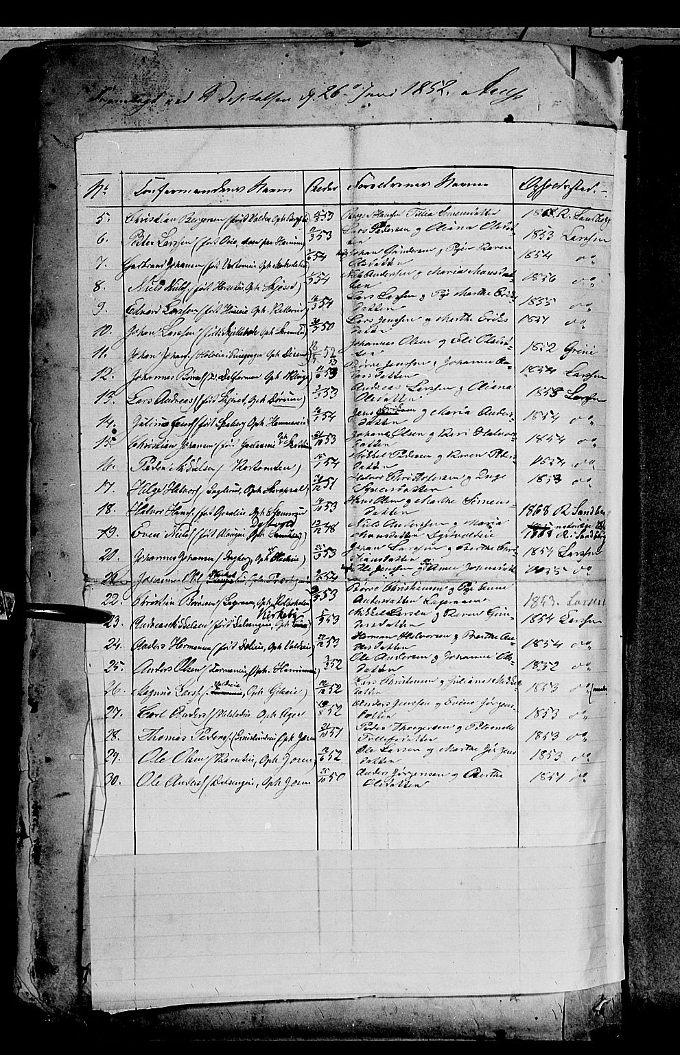 Vang prestekontor, Hedmark, AV/SAH-PREST-008/H/Ha/Haa/L0010: Parish register (official) no. 10, 1841-1855