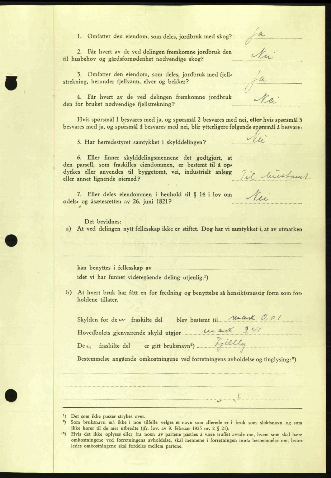 Romsdal sorenskriveri, AV/SAT-A-4149/1/2/2C: Mortgage book no. A15, 1943-1944, Diary no: : 1883/1943