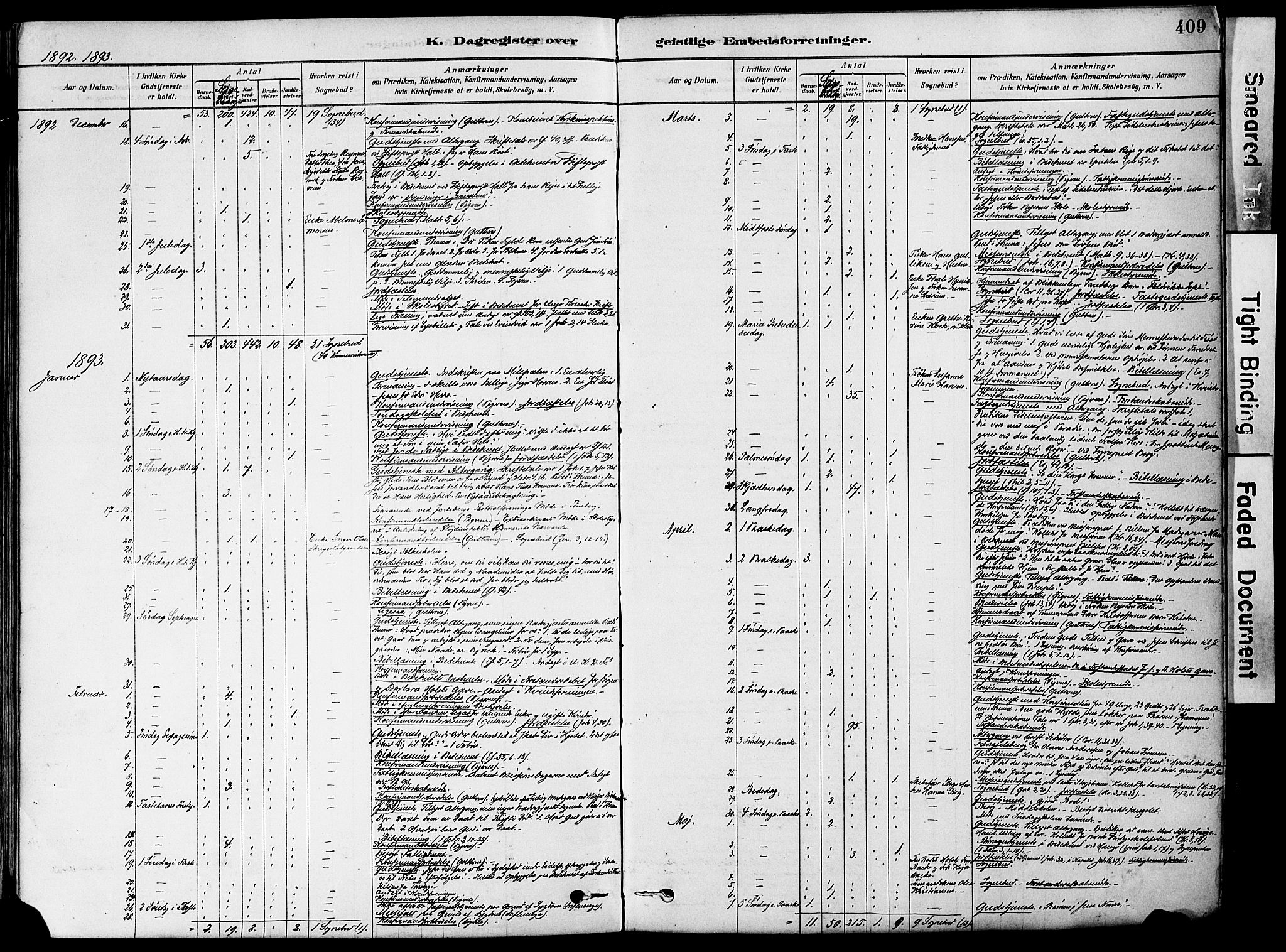 Holmestrand kirkebøker, AV/SAKO-A-346/F/Fa/L0004: Parish register (official) no. 4, 1880-1901, p. 409