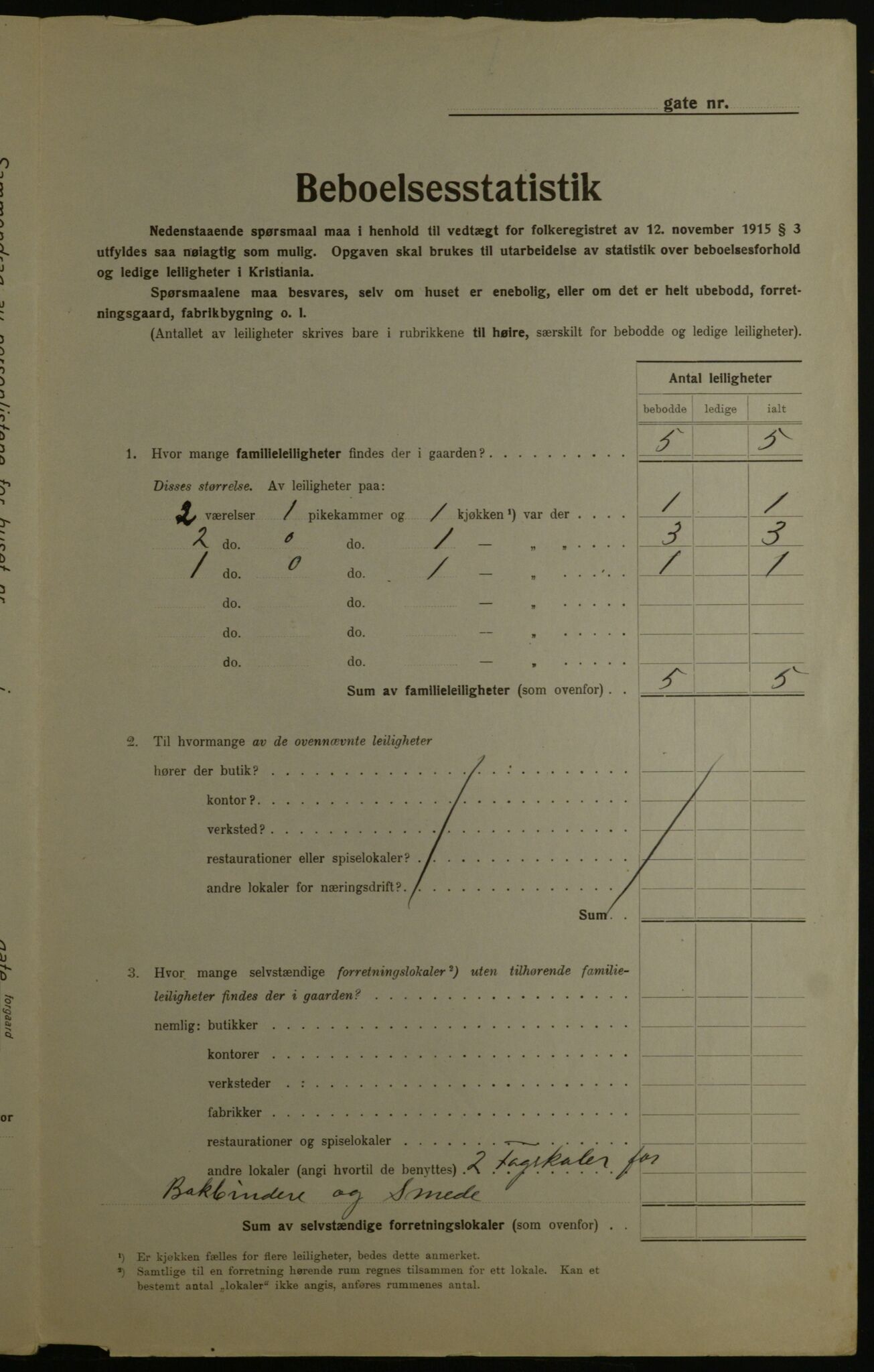 OBA, Municipal Census 1923 for Kristiania, 1923, p. 142744