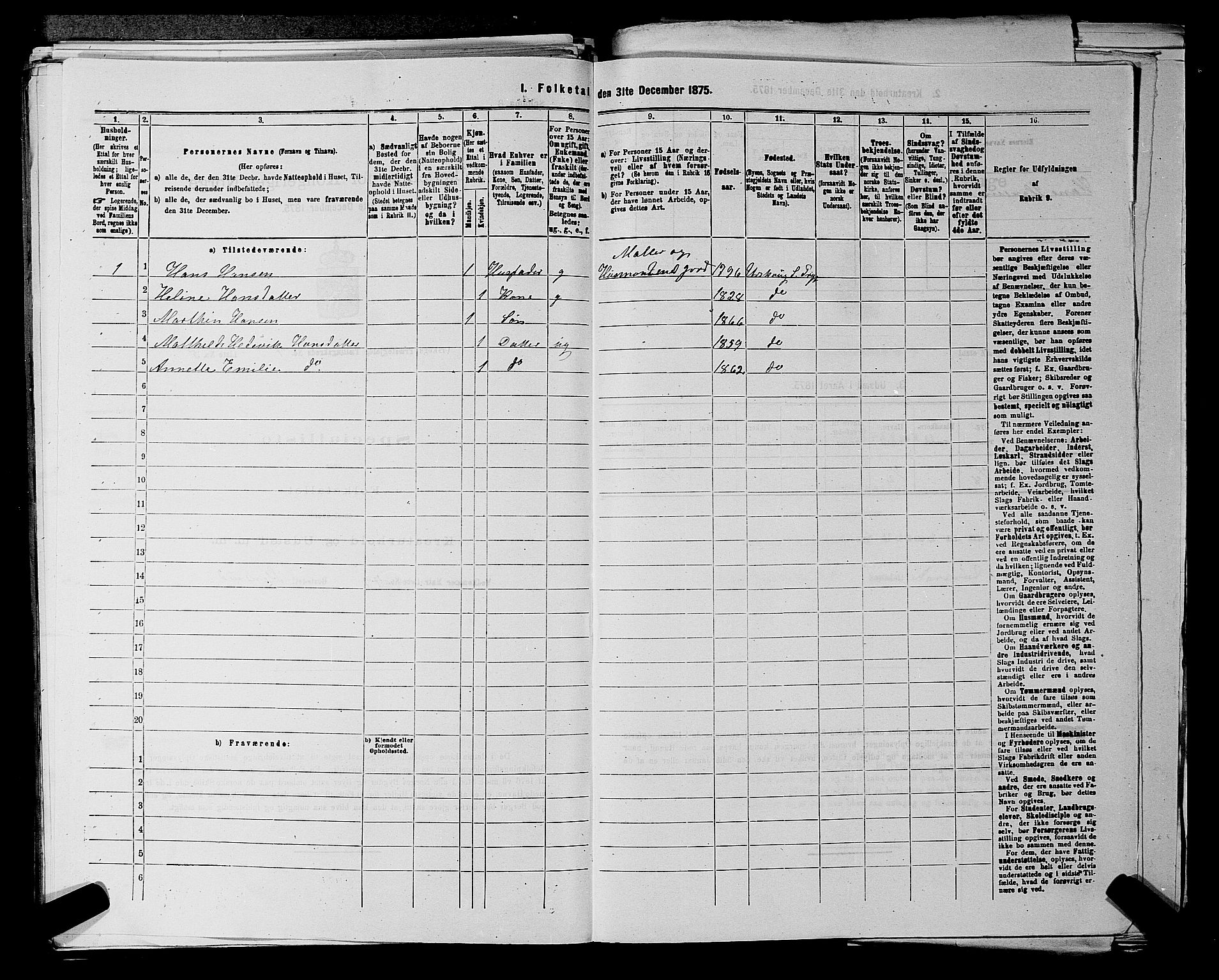 RA, 1875 census for 0224P Aurskog, 1875, p. 517