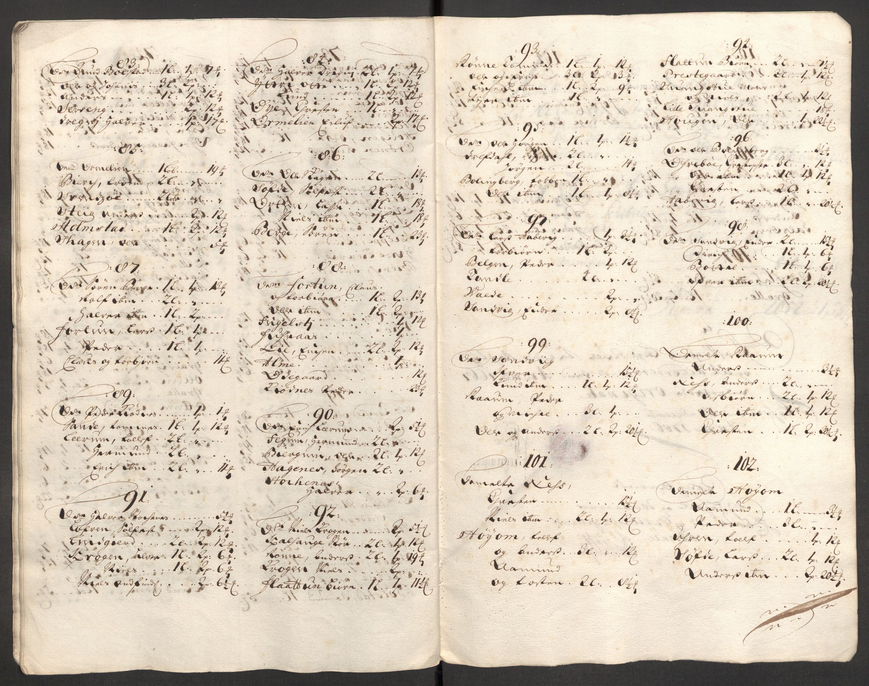 Rentekammeret inntil 1814, Reviderte regnskaper, Fogderegnskap, RA/EA-4092/R52/L3314: Fogderegnskap Sogn, 1705-1707, p. 343