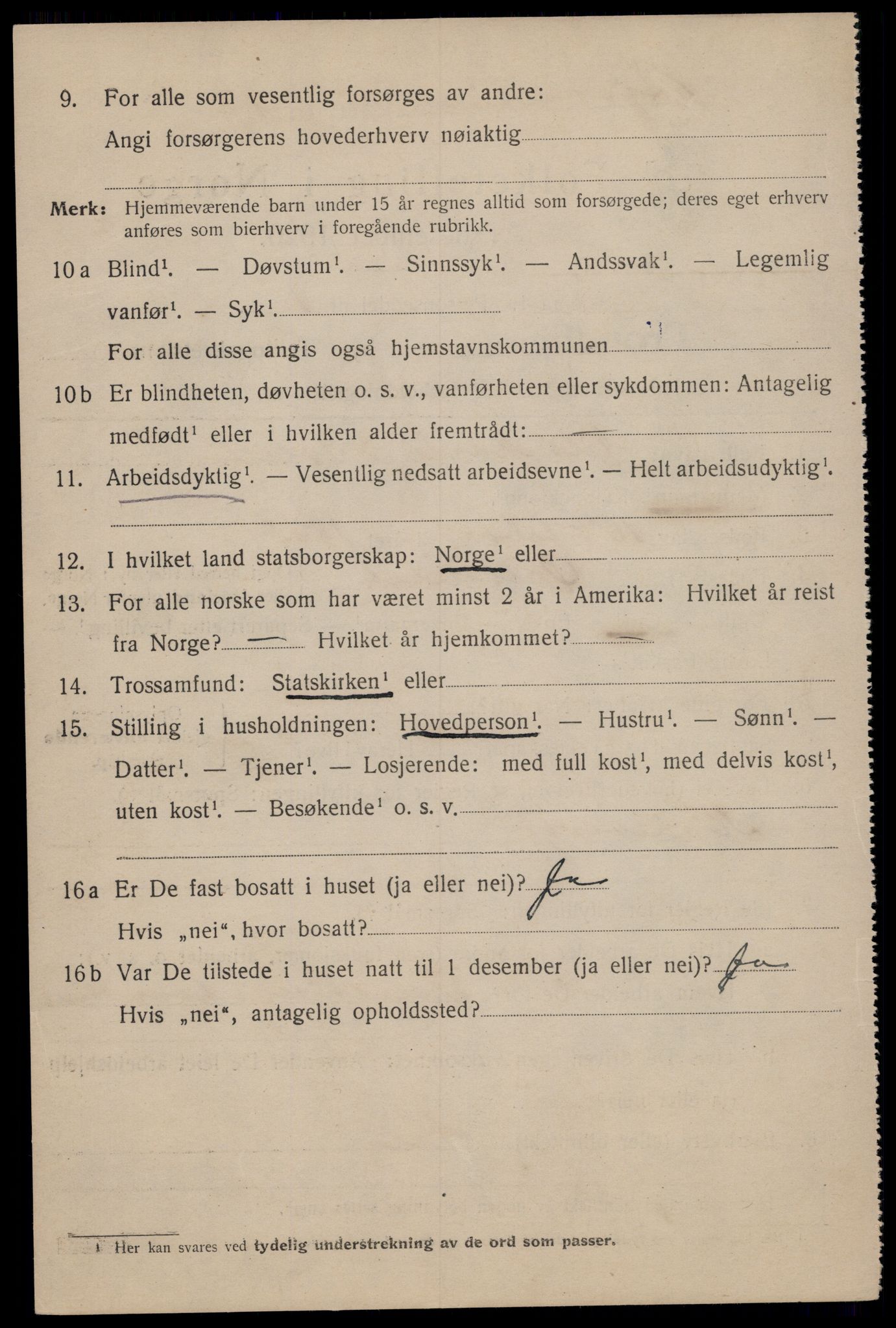 SAT, 1920 census for Trondheim, 1920, p. 38441