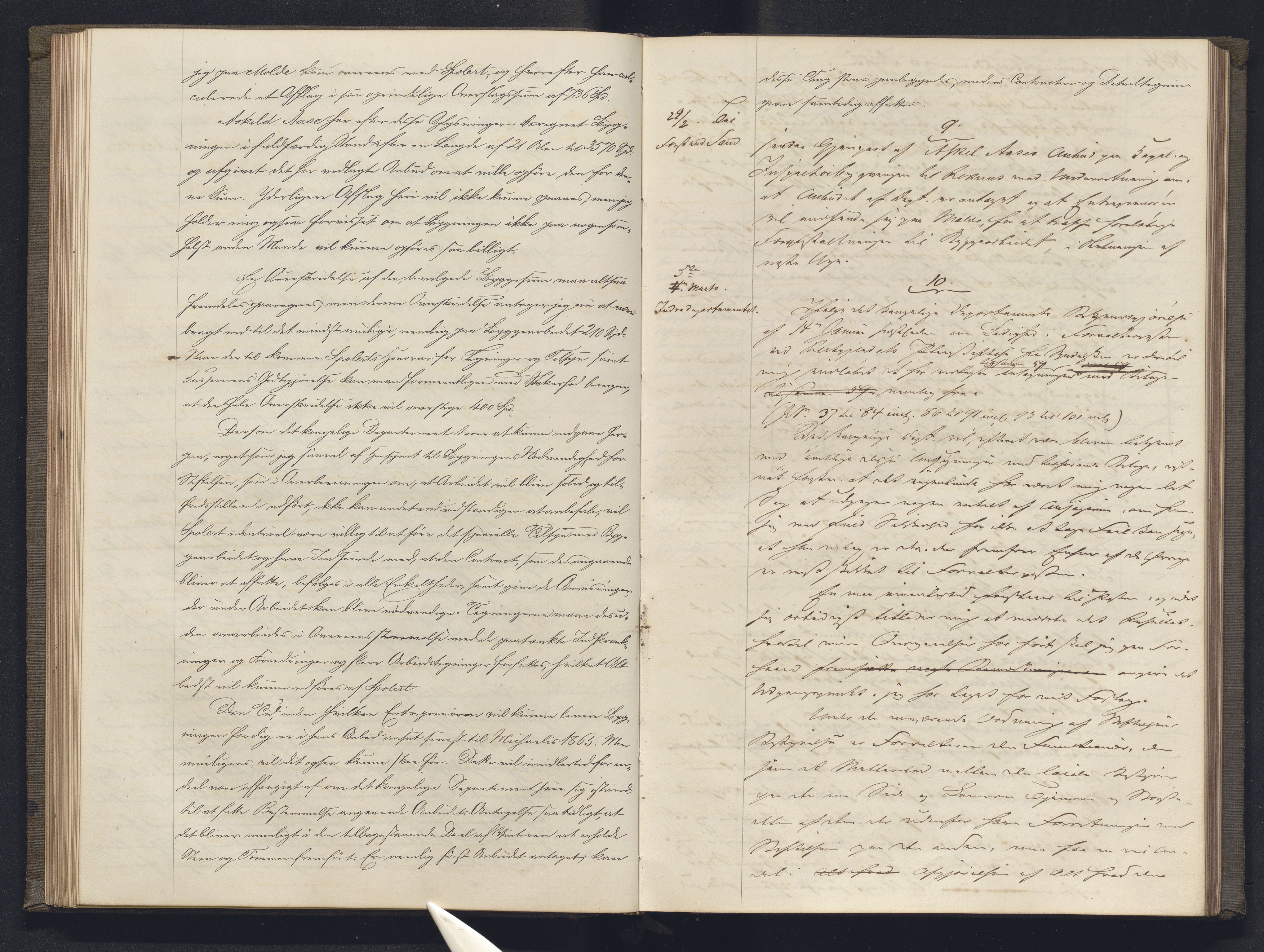 Lepraarkiver - Overlegen for den spedalske sykdom, AV/SAB-A-61001/B.b/L0003: Kopibok, 1862-1865