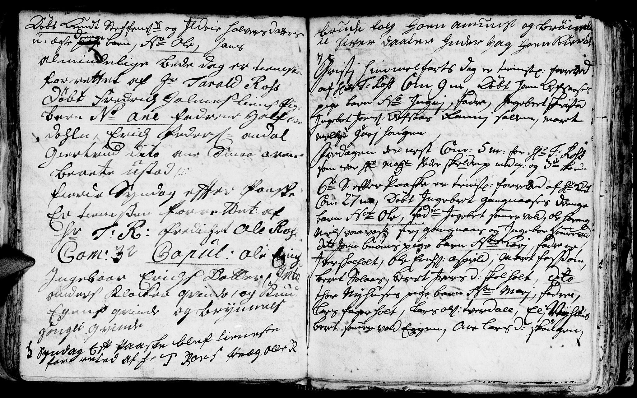 Ministerialprotokoller, klokkerbøker og fødselsregistre - Sør-Trøndelag, AV/SAT-A-1456/668/L0812: Parish register (copy) no. 668C01, 1715-1742