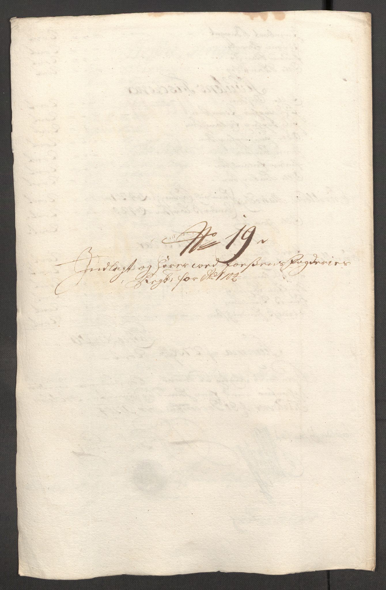 Rentekammeret inntil 1814, Reviderte regnskaper, Fogderegnskap, AV/RA-EA-4092/R57/L3856: Fogderegnskap Fosen, 1704-1705, p. 168