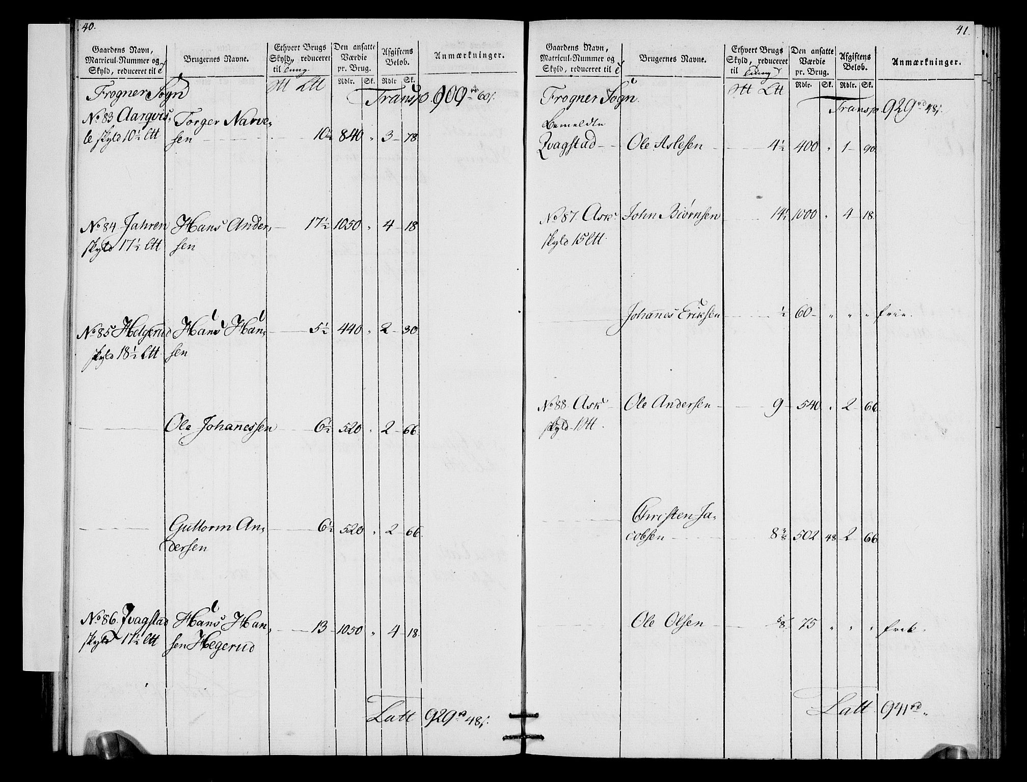 Rentekammeret inntil 1814, Realistisk ordnet avdeling, AV/RA-EA-4070/N/Ne/Nea/L0066: Buskerud fogderi. Oppebørselsregister for Lier, Røyken og Hurum prestegjeld, 1803-1804, p. 24