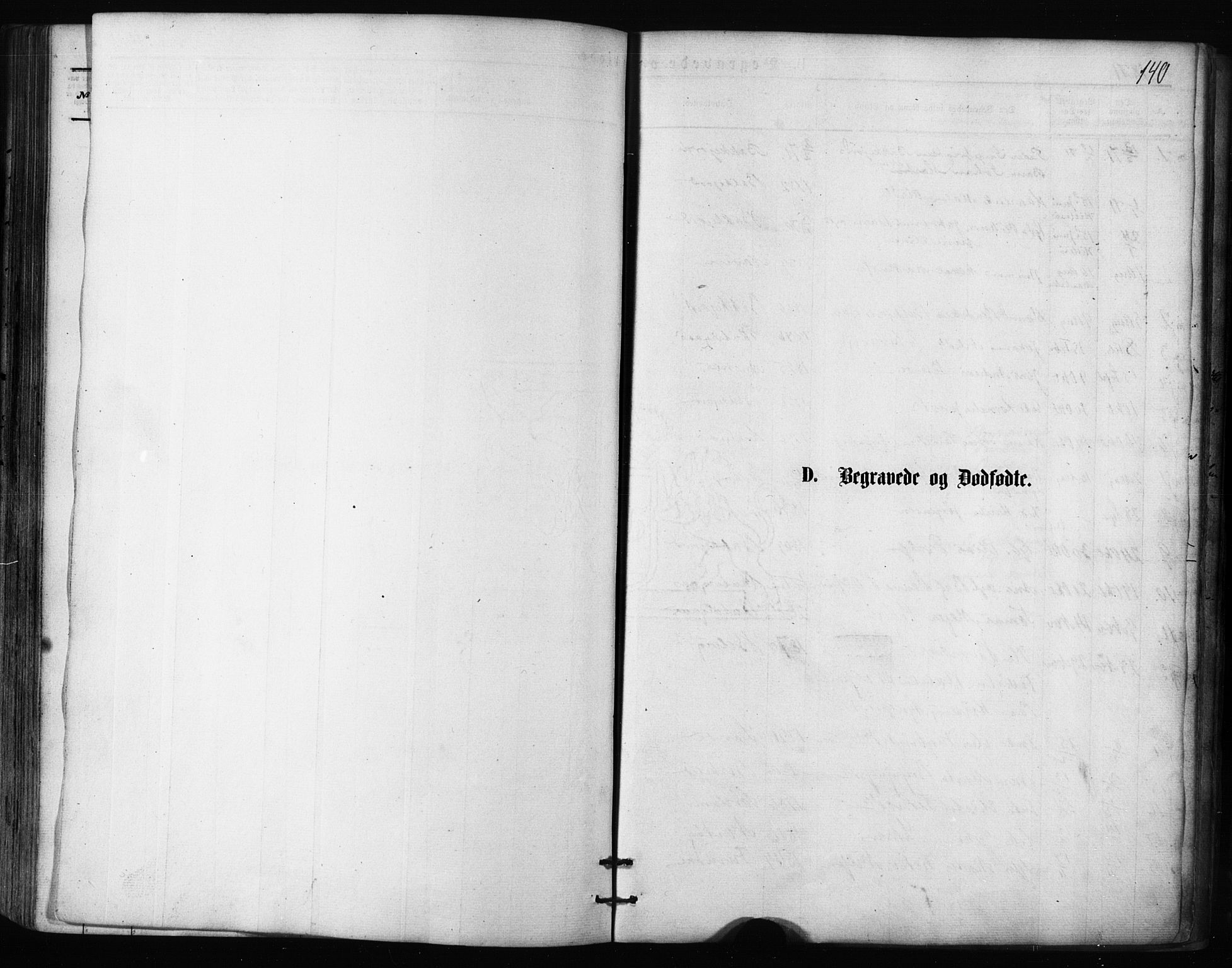 Balsfjord sokneprestembete, SATØ/S-1303/G/Ga/L0002kirke: Parish register (official) no. 2, 1871-1886, p. 140