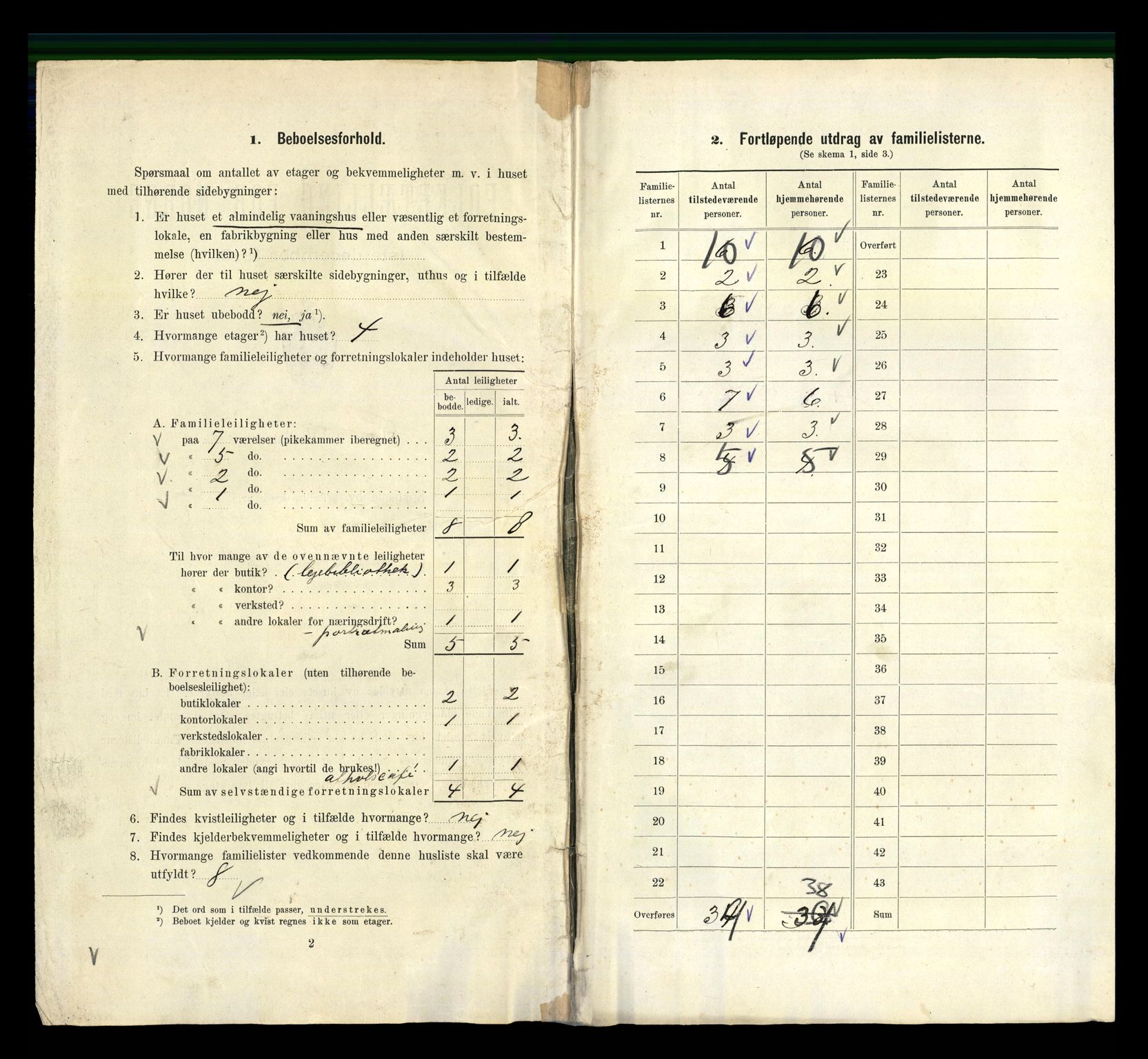 RA, 1910 census for Kristiania, 1910, p. 50086