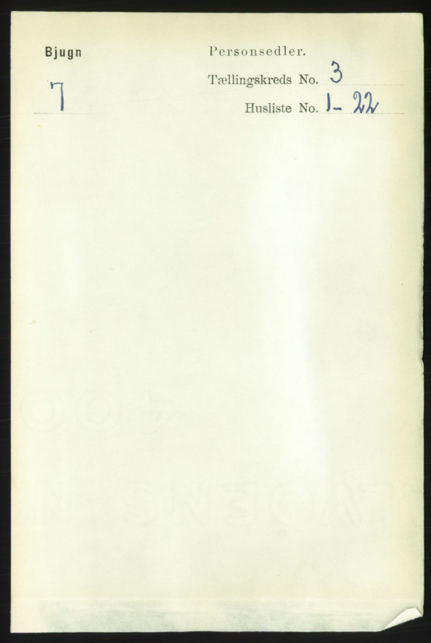 RA, 1891 census for 1627 Bjugn, 1891, p. 635