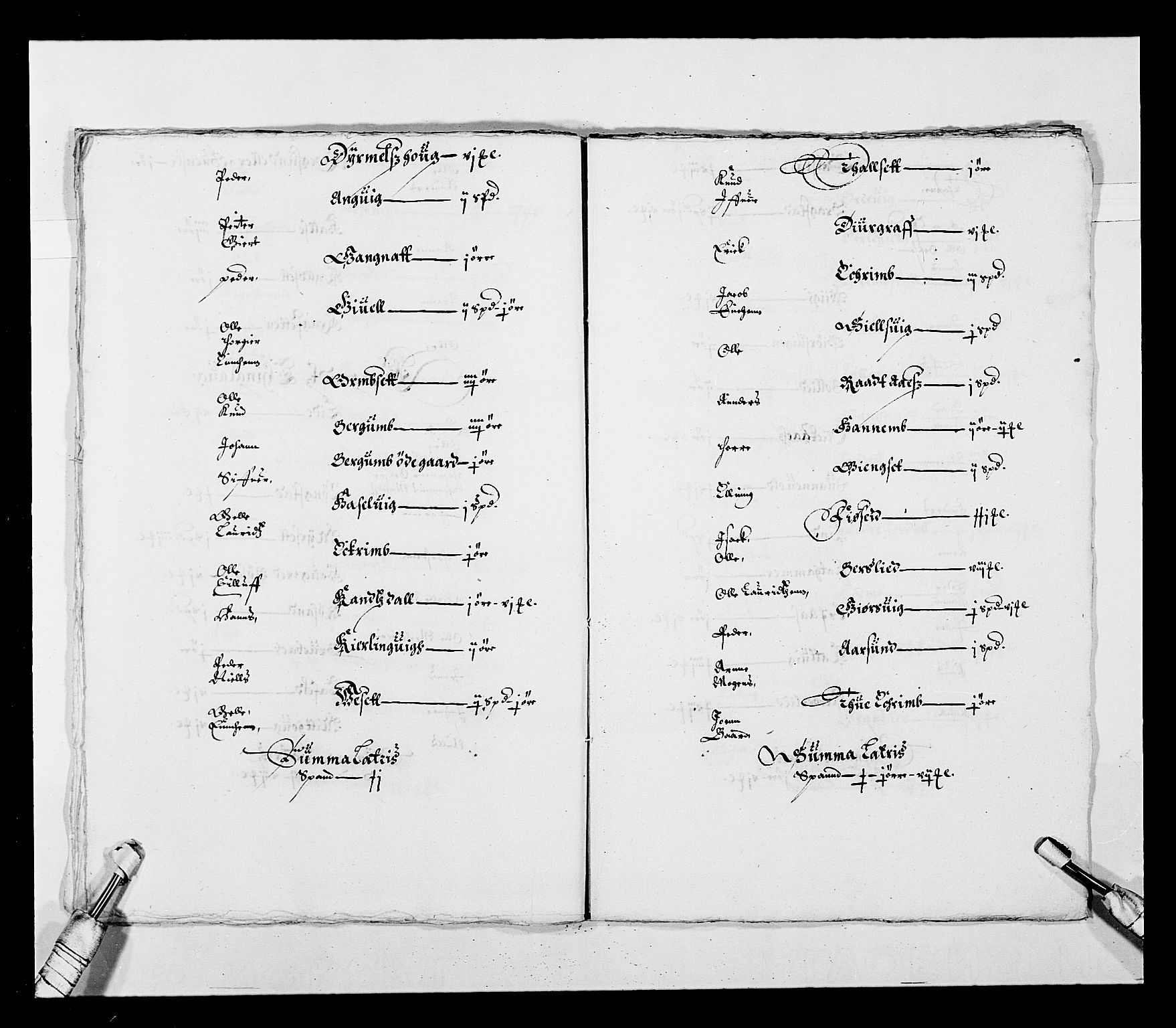 Stattholderembetet 1572-1771, AV/RA-EA-2870/Ek/L0027/0001: Jordebøker 1633-1658: / Jordebøker for Trondheim len, 1643-1644, p. 39