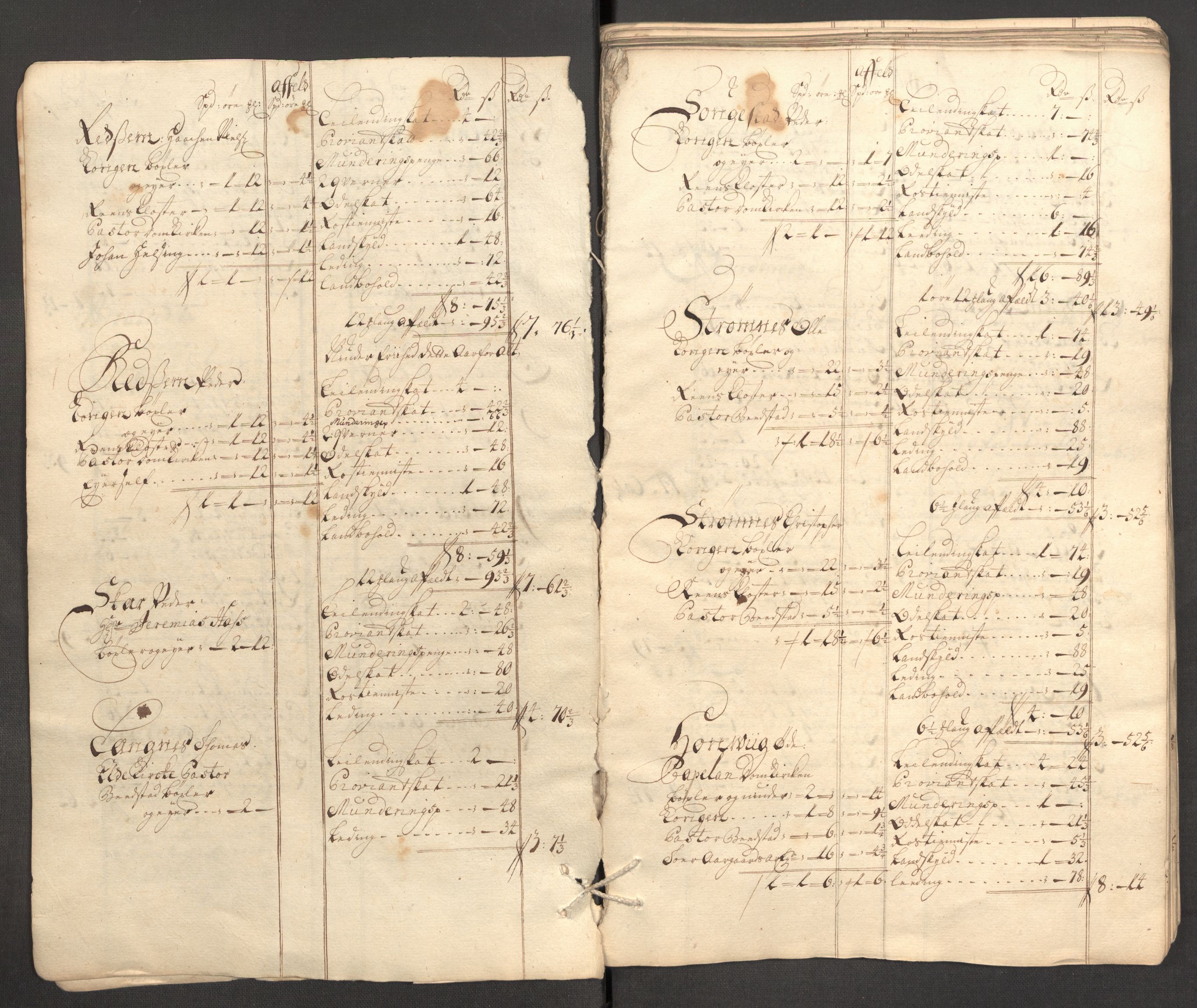 Rentekammeret inntil 1814, Reviderte regnskaper, Fogderegnskap, RA/EA-4092/R63/L4318: Fogderegnskap Inderøy, 1710, p. 28