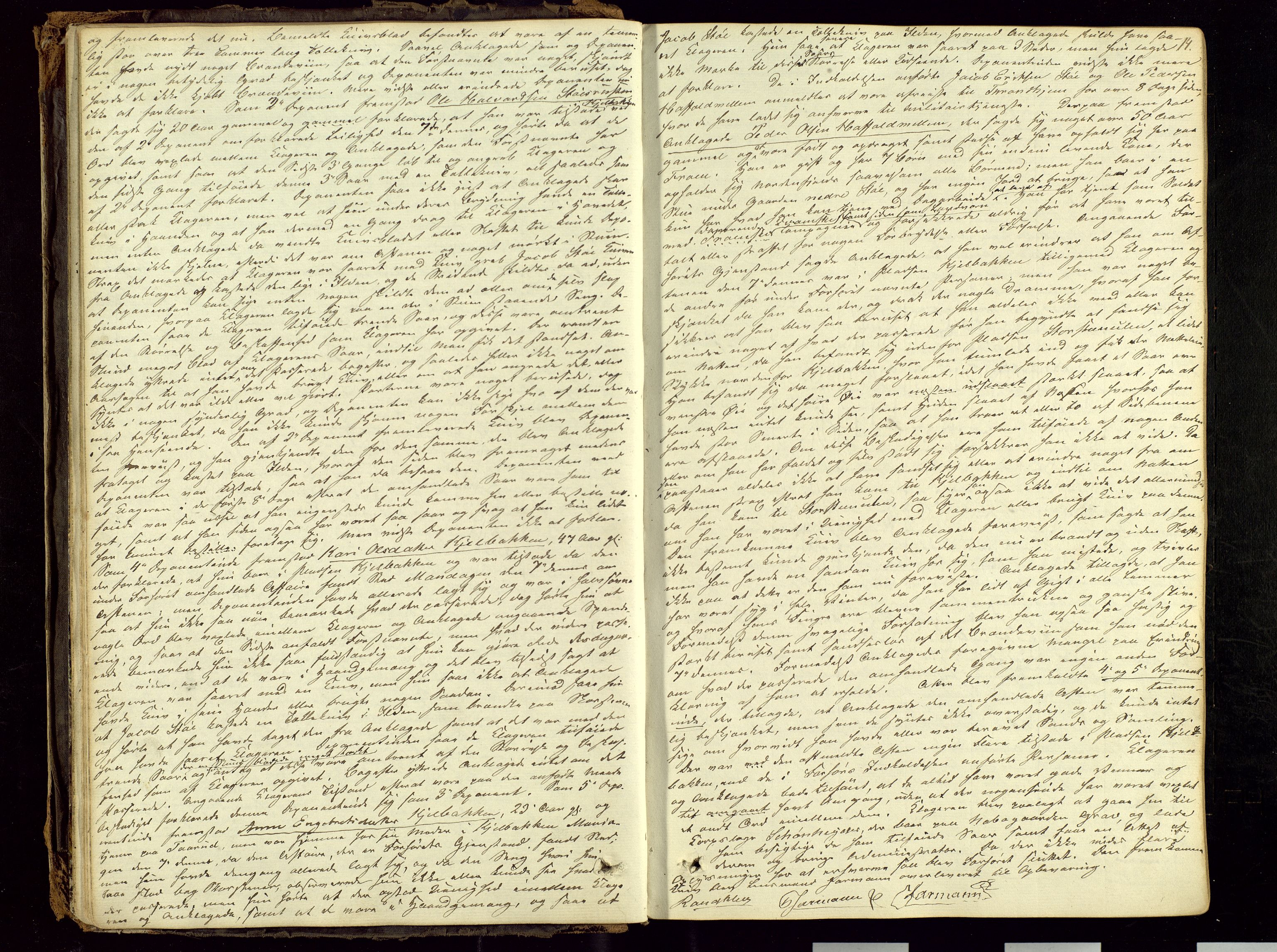 Mellom-Gudbrandsdal sorenskriveri, AV/SAH-TING-038/G/Gc/Gca/L0003: Ekstrarettsprotokoll, 1844-1849, p. 14