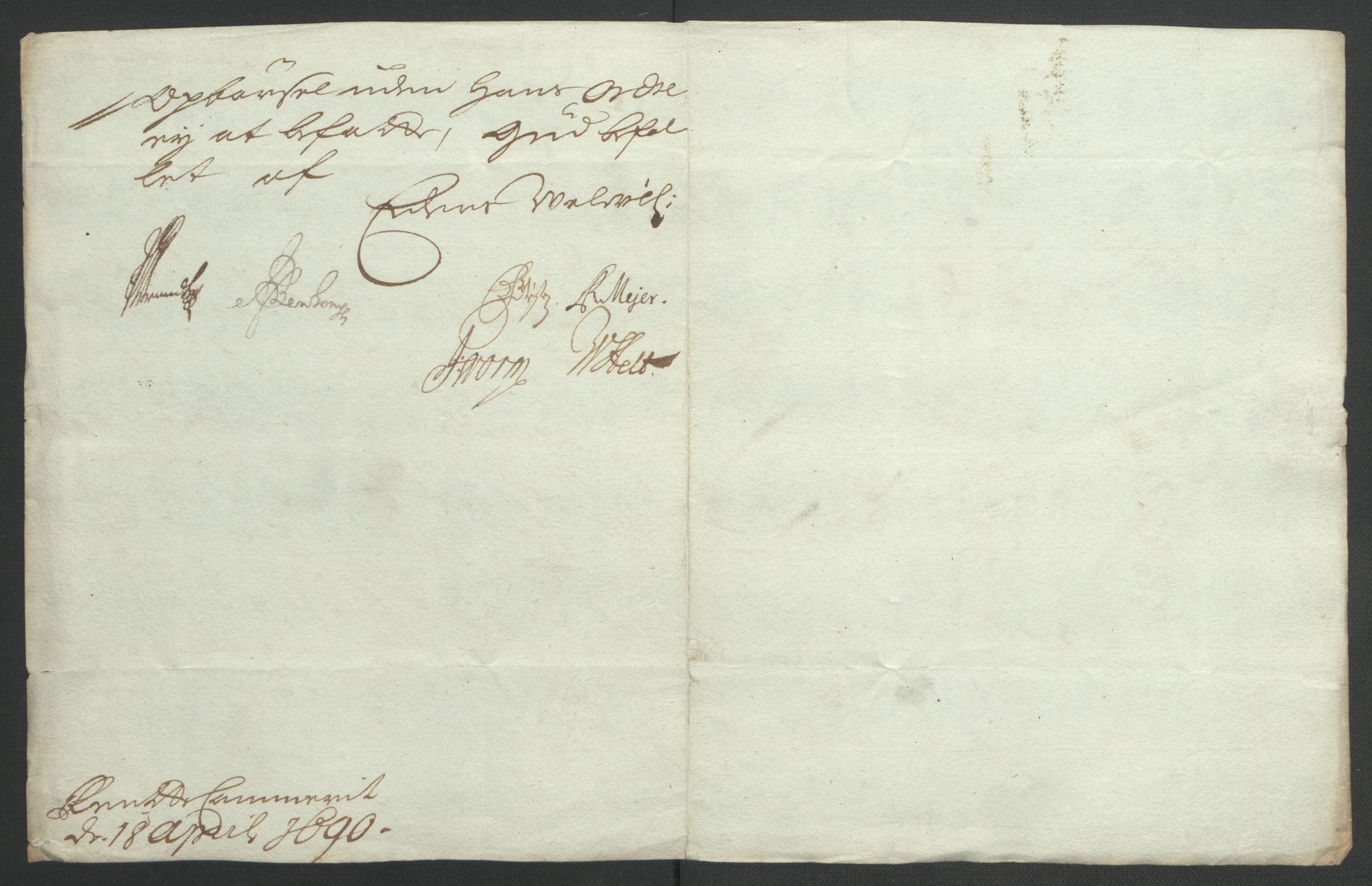 Rentekammeret inntil 1814, Reviderte regnskaper, Fogderegnskap, RA/EA-4092/R35/L2091: Fogderegnskap Øvre og Nedre Telemark, 1690-1693, p. 66