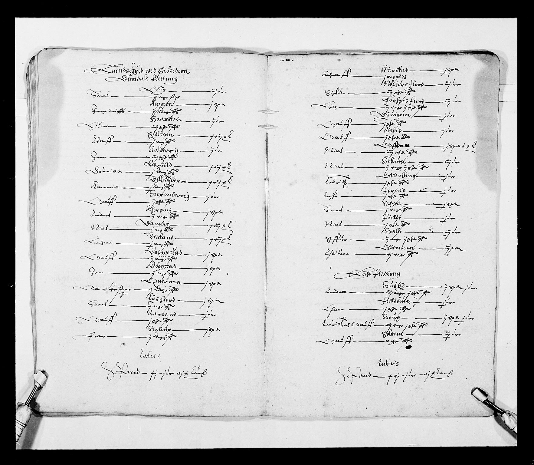 Stattholderembetet 1572-1771, AV/RA-EA-2870/Ek/L0027/0001: Jordebøker 1633-1658: / Jordebøker for Trondheim len, 1643-1644, p. 92