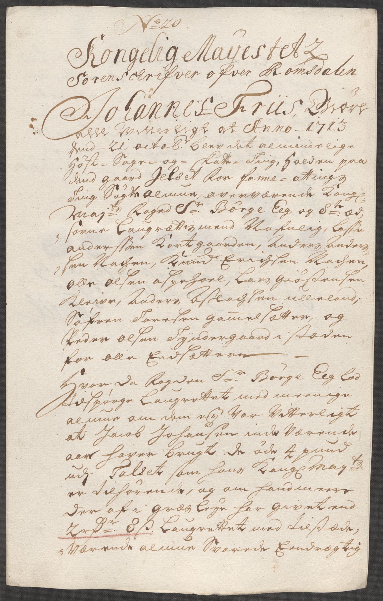 Rentekammeret inntil 1814, Reviderte regnskaper, Fogderegnskap, AV/RA-EA-4092/R55/L3662: Fogderegnskap Romsdal, 1713-1714, p. 182