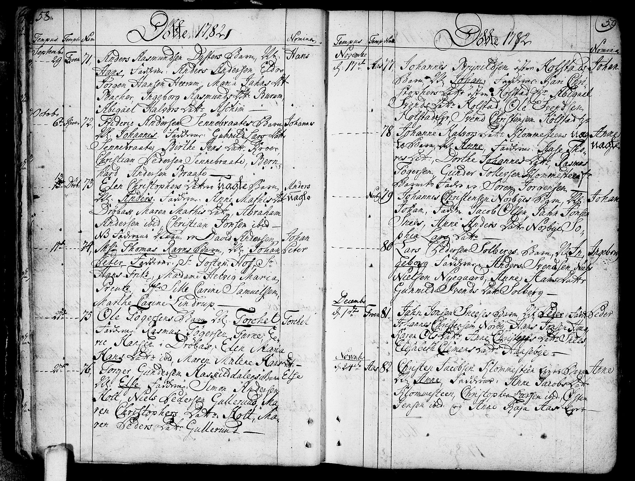 Ås prestekontor Kirkebøker, AV/SAO-A-10894/F/Fa/L0002: Parish register (official) no. I 2, 1778-1813, p. 58-59