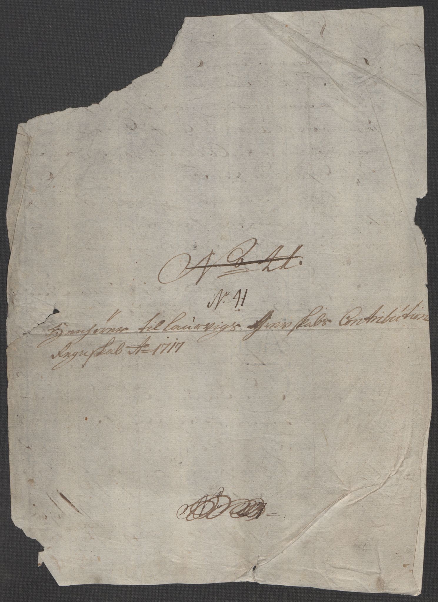 Rentekammeret inntil 1814, Reviderte regnskaper, Fogderegnskap, RA/EA-4092/R33/L1987: Fogderegnskap Larvik grevskap, 1716-1717, p. 638