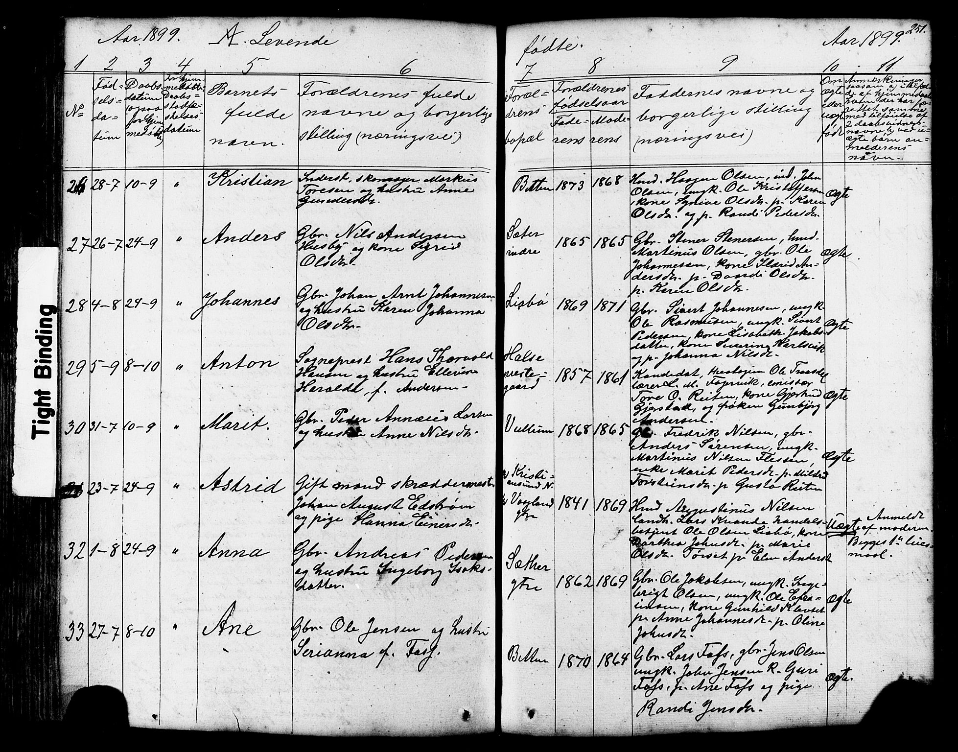 Ministerialprotokoller, klokkerbøker og fødselsregistre - Møre og Romsdal, AV/SAT-A-1454/576/L0890: Parish register (copy) no. 576C01, 1837-1908, p. 251