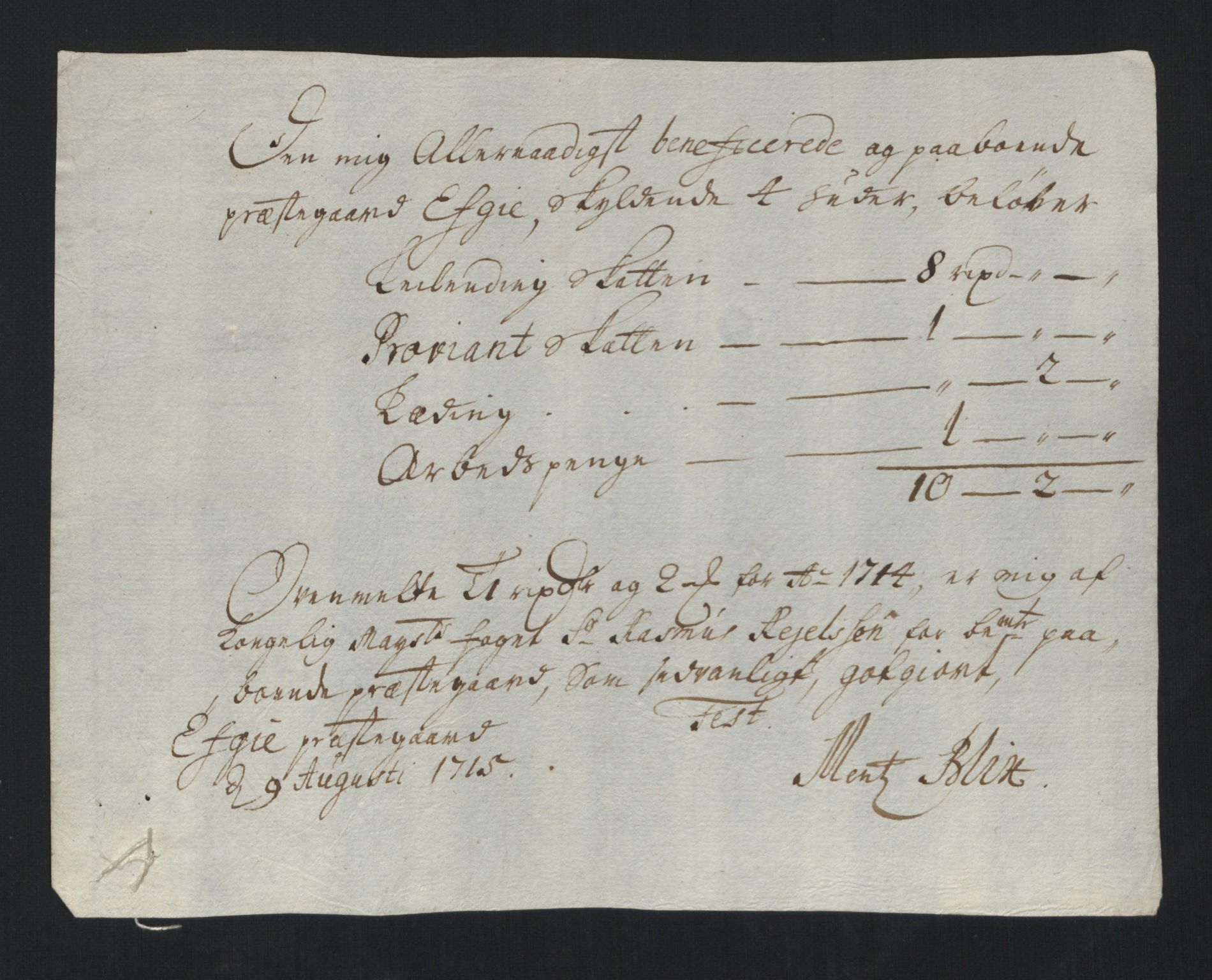 Rentekammeret inntil 1814, Reviderte regnskaper, Fogderegnskap, AV/RA-EA-4092/R40/L2451: Fogderegnskap Råbyggelag, 1714-1715, p. 173