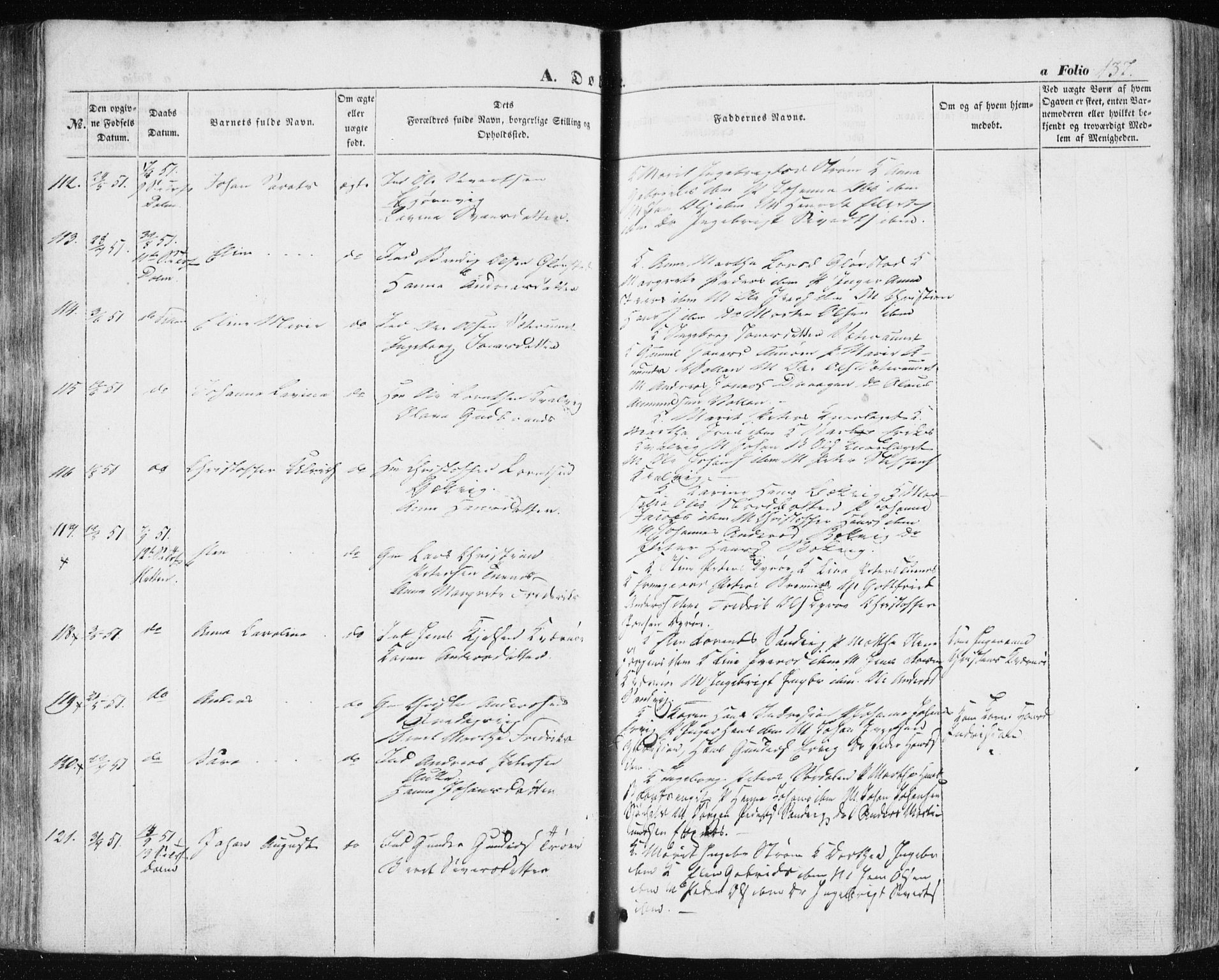Ministerialprotokoller, klokkerbøker og fødselsregistre - Sør-Trøndelag, SAT/A-1456/634/L0529: Parish register (official) no. 634A05, 1843-1851, p. 137