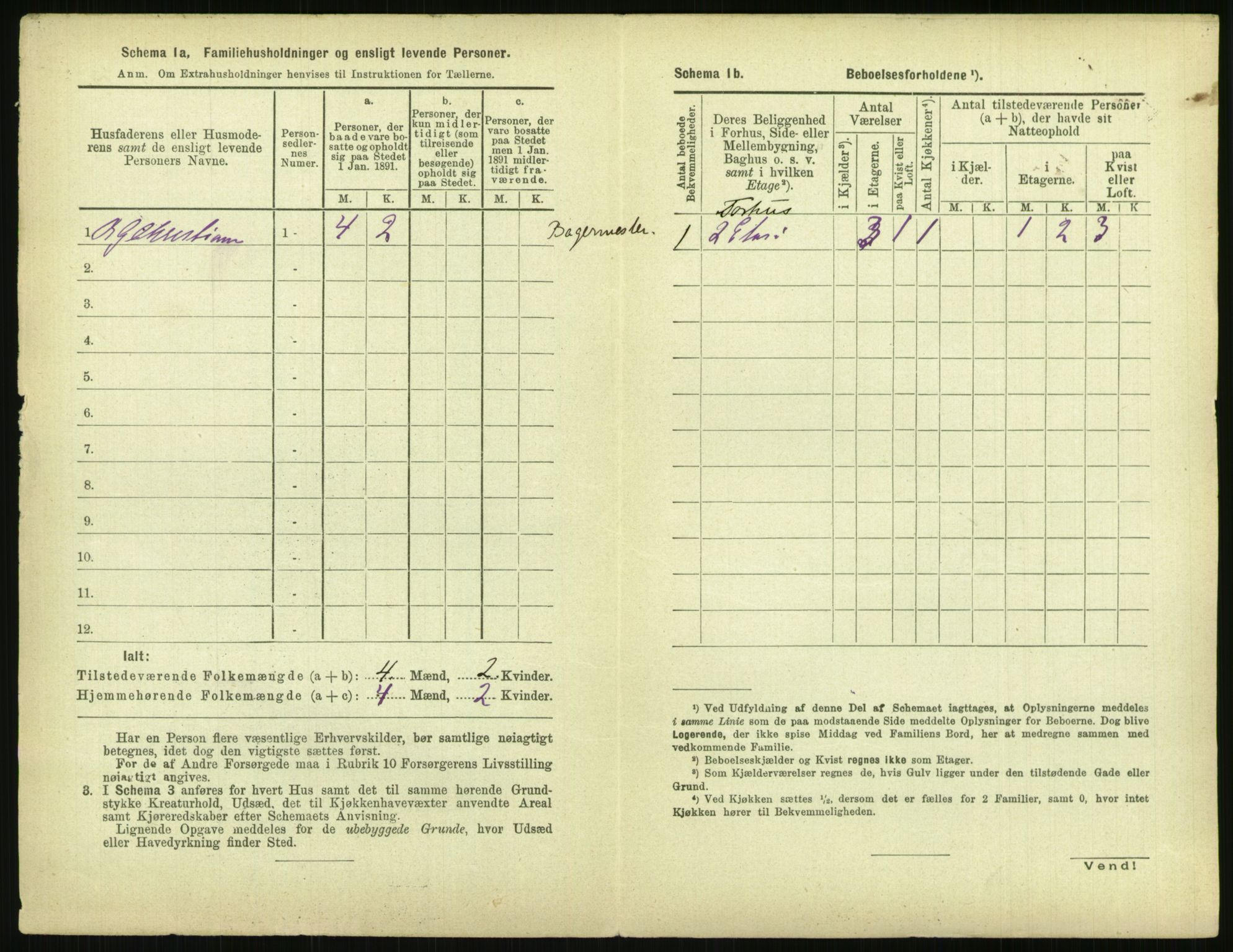 RA, 1891 census for 0806 Skien, 1891, p. 1379