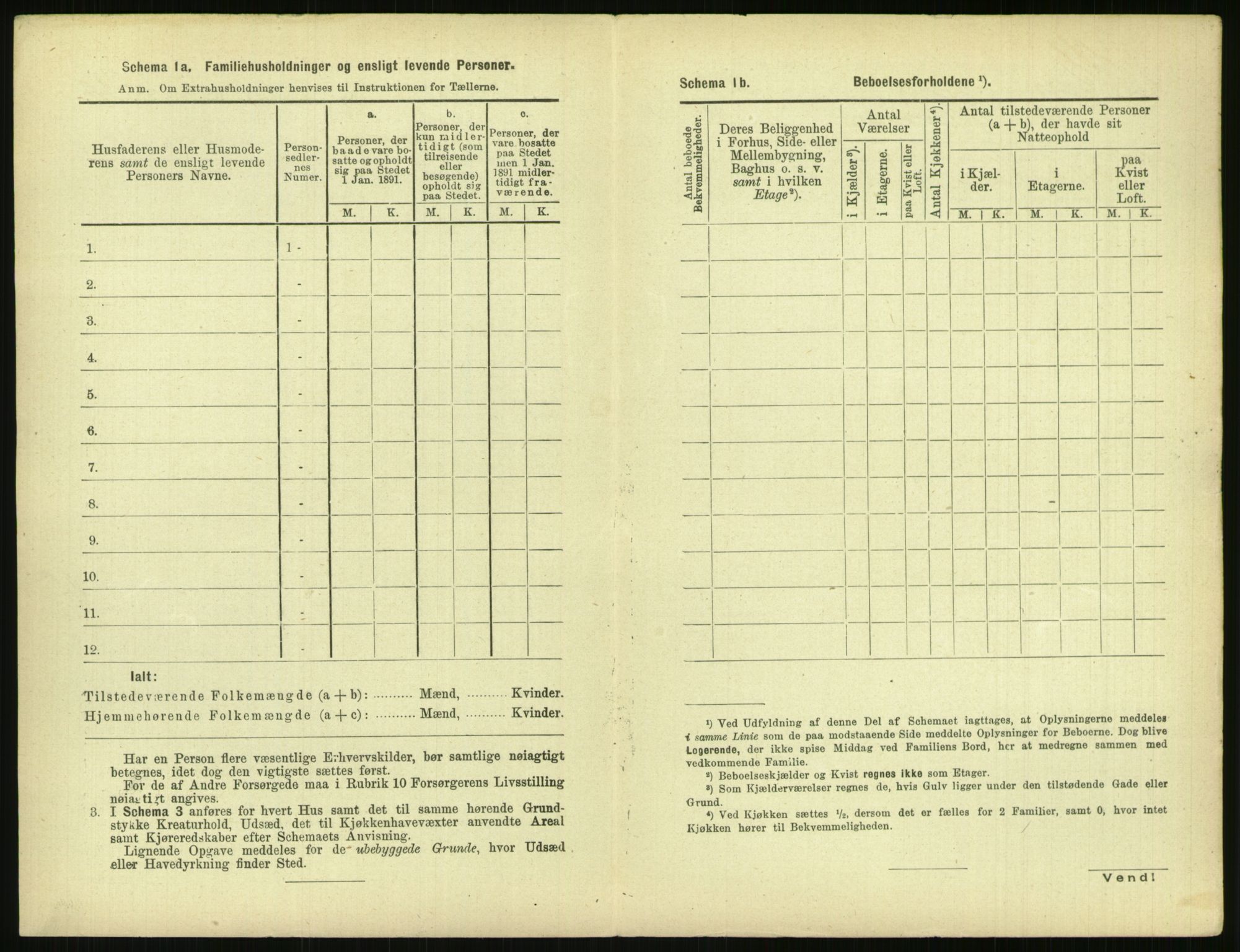 RA, 1891 census for 0806 Skien, 1891, p. 1125