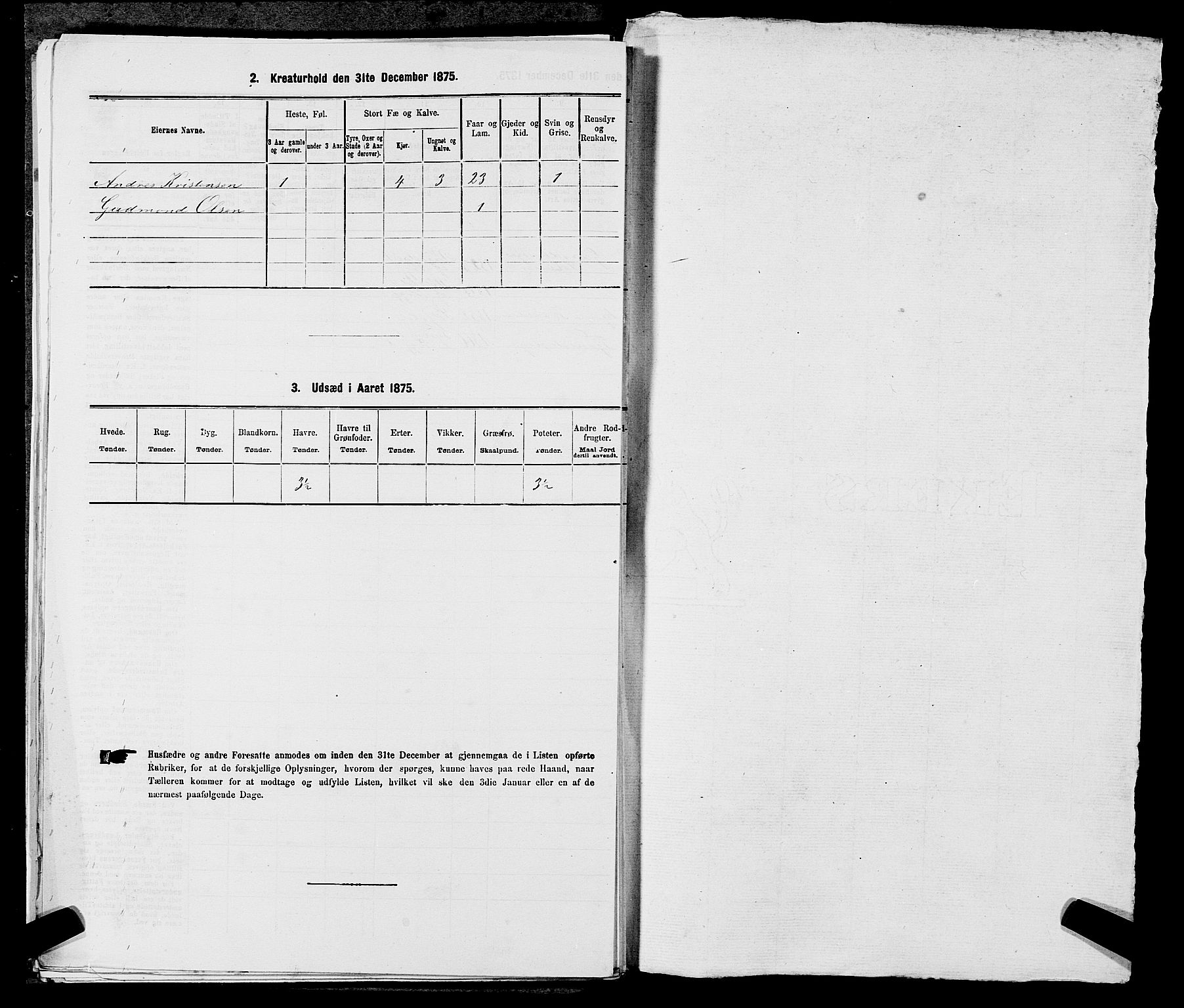 SAST, 1875 census for 1154P Skjold, 1875, p. 276