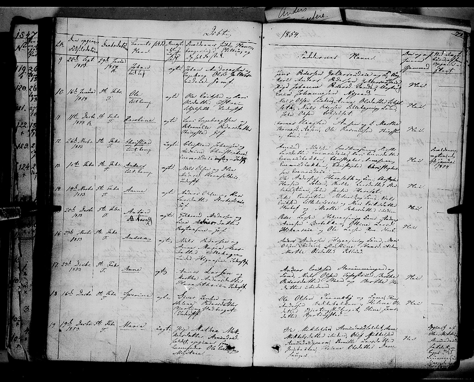 Romedal prestekontor, AV/SAH-PREST-004/K/L0004: Parish register (official) no. 4, 1847-1861, p. 78