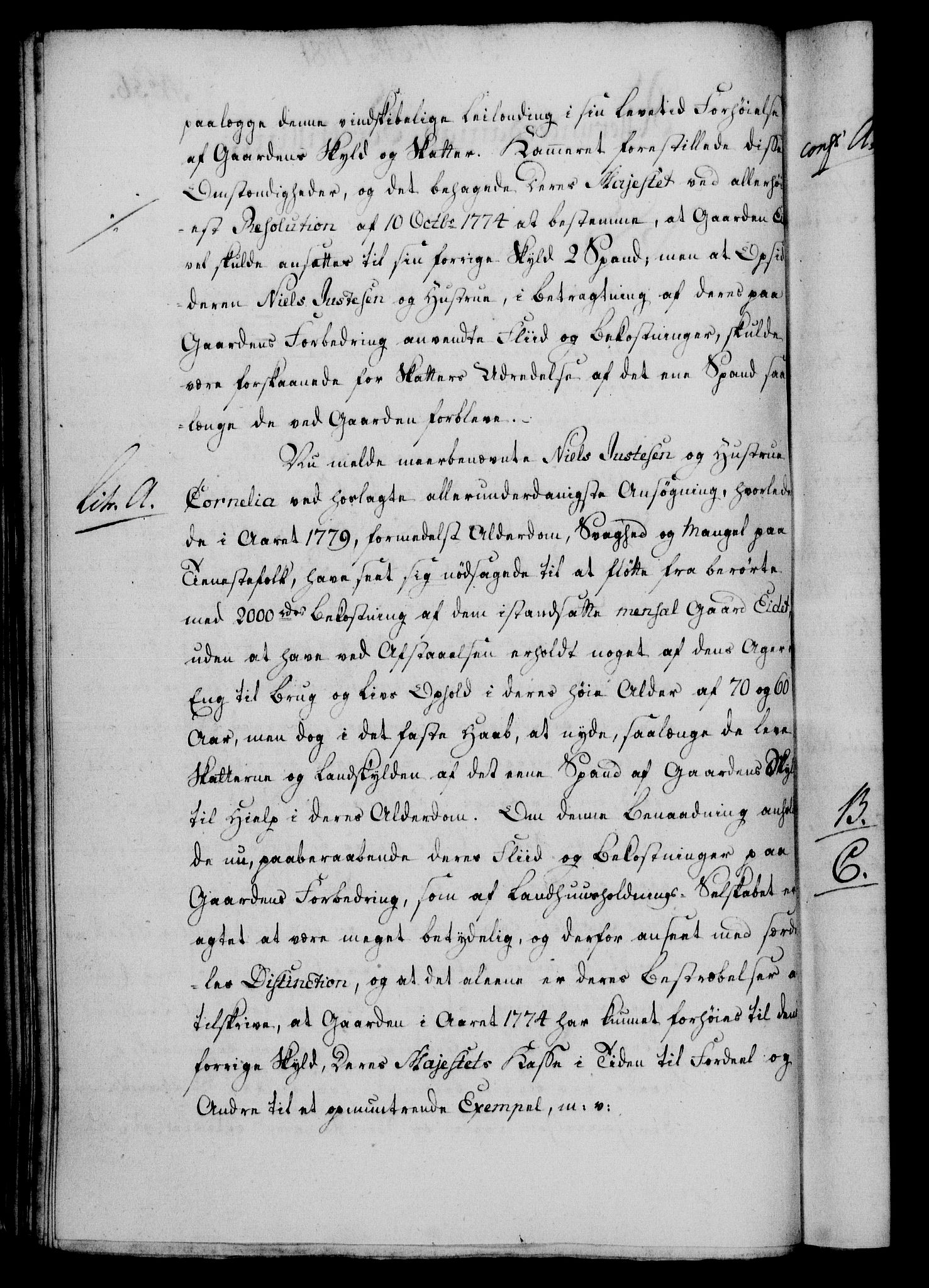 Rentekammeret, Kammerkanselliet, RA/EA-3111/G/Gf/Gfa/L0063: Norsk relasjons- og resolusjonsprotokoll (merket RK 52.63), 1781, p. 699