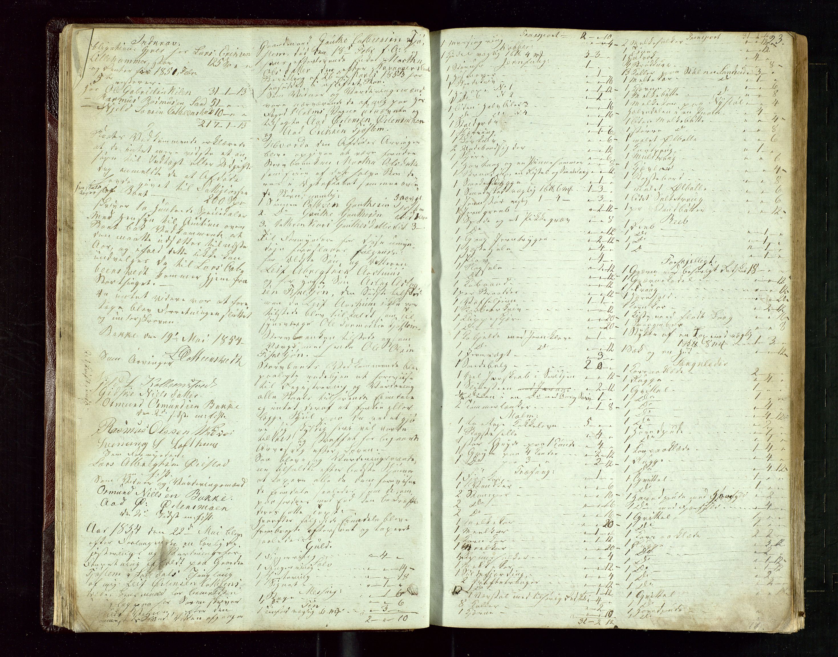 Ryfylke tingrett, AV/SAST-A-100055/001/IV/IVE/L0004: Skifteregistreringsprotokoll Suldal, 1851-1877, p. 23