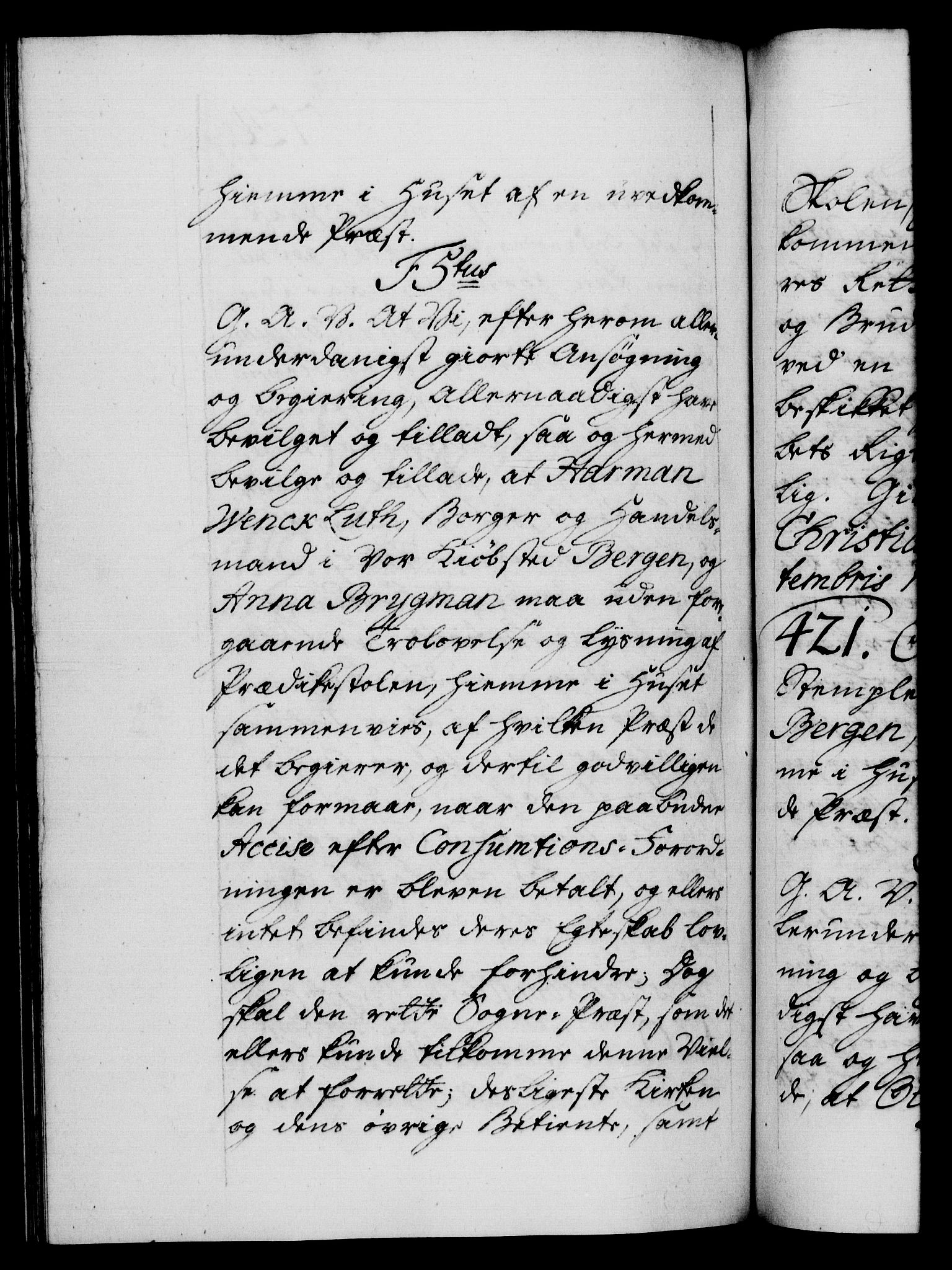 Danske Kanselli 1572-1799, AV/RA-EA-3023/F/Fc/Fca/Fcaa/L0039: Norske registre, 1755-1756, p. 724b