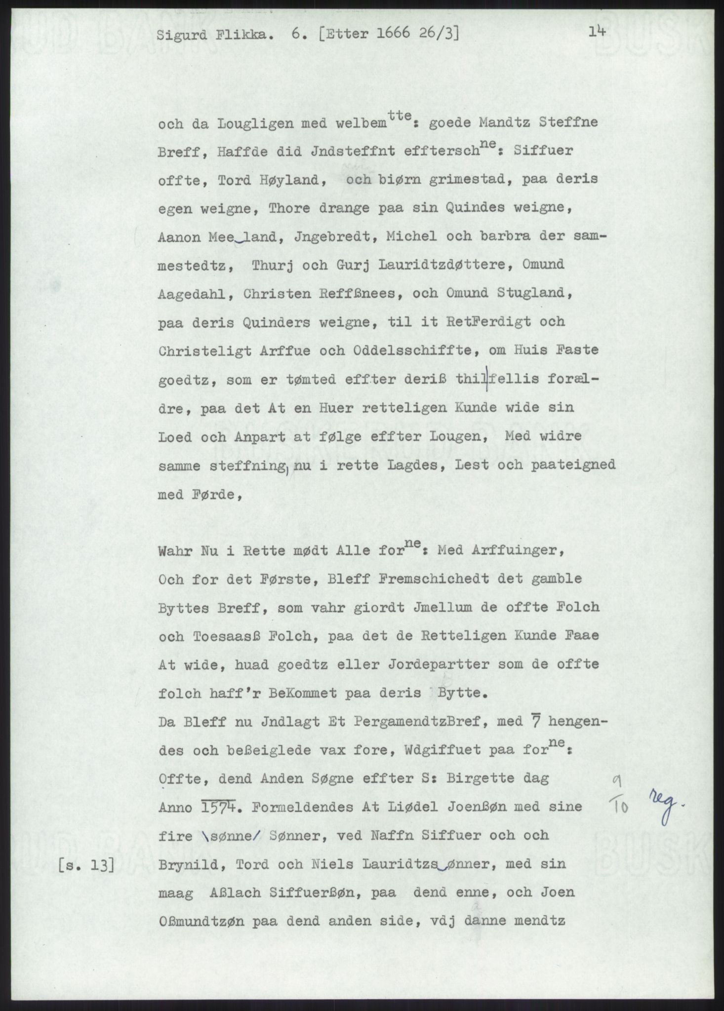 Samlinger til kildeutgivelse, Diplomavskriftsamlingen, AV/RA-EA-4053/H/Ha, p. 1129