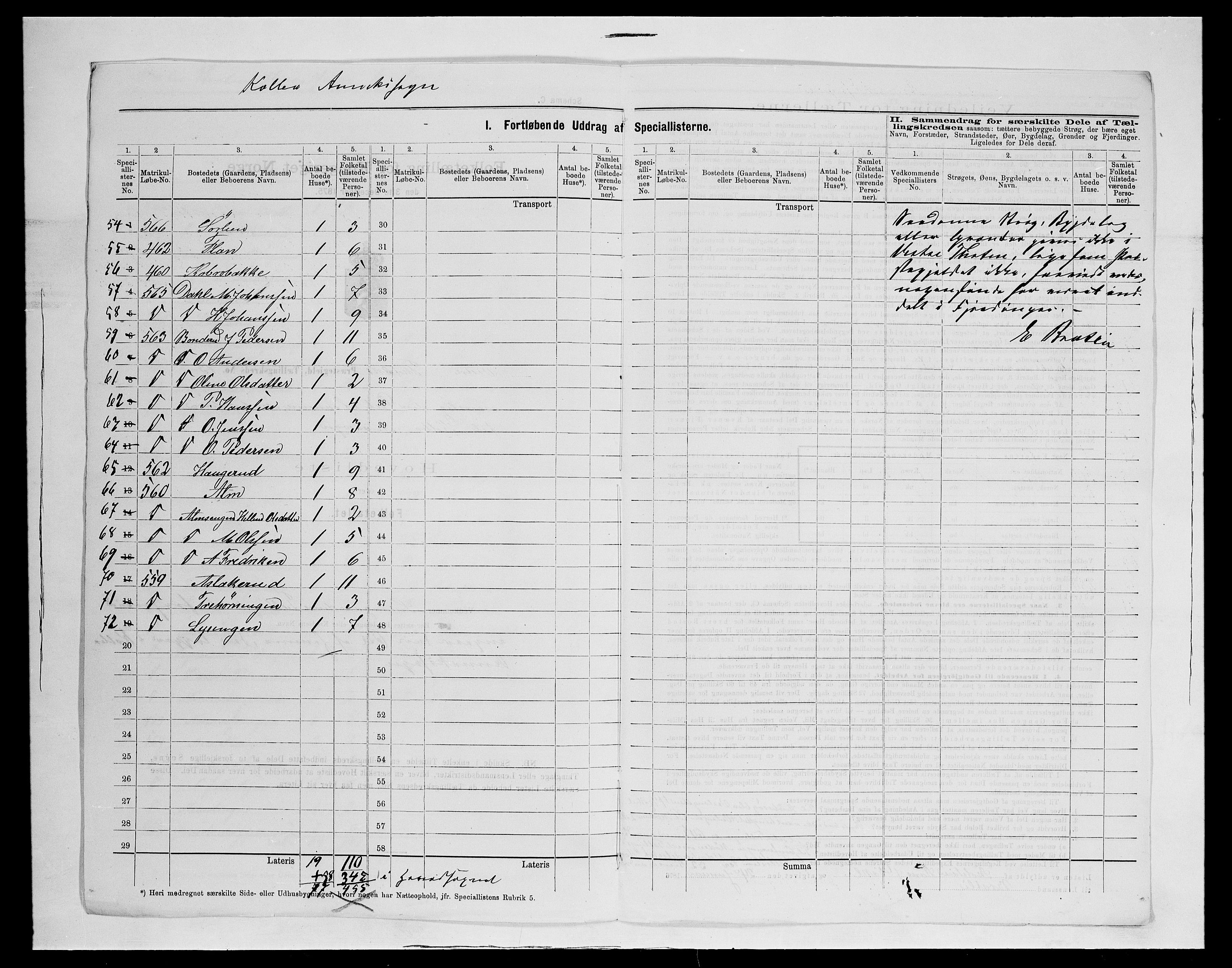 SAH, 1875 census for 0529P Vestre Toten, 1875, p. 72