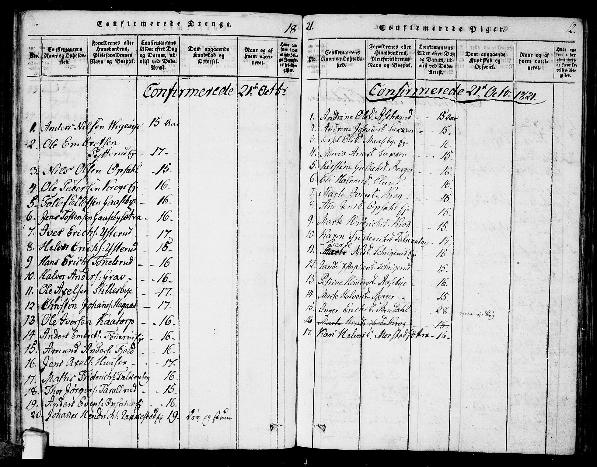 Rødenes prestekontor Kirkebøker, AV/SAO-A-2005/F/Fa/L0004: Parish register (official) no. I 4, 1814-1838, p. 12