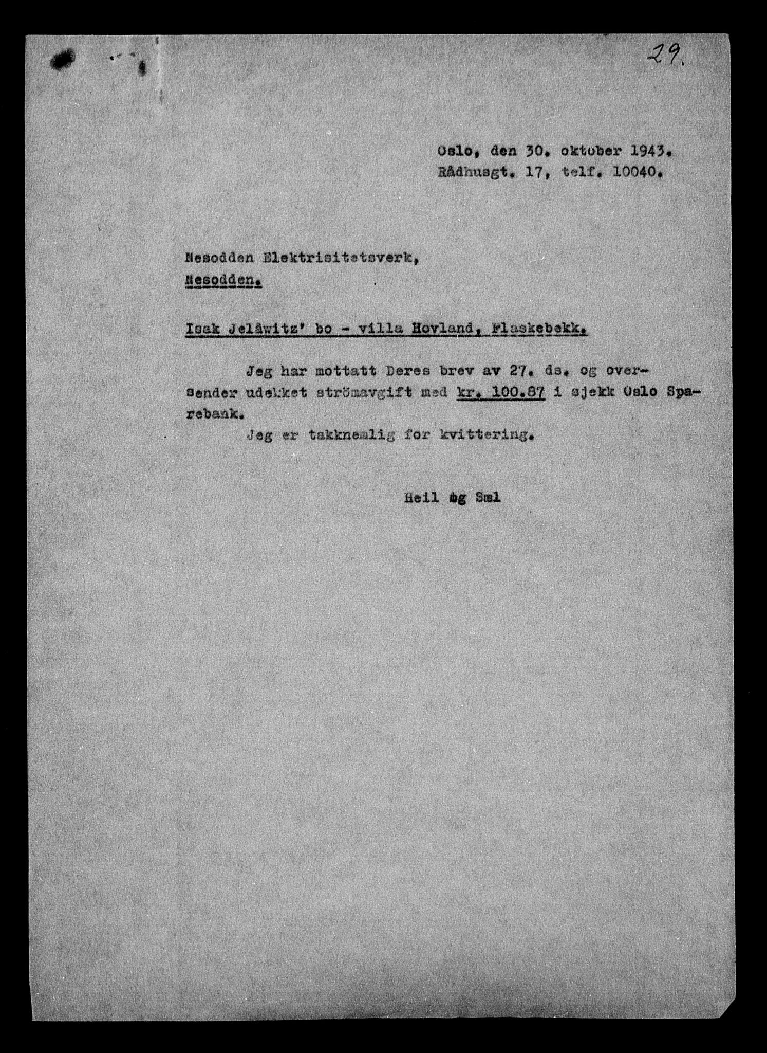 Justisdepartementet, Tilbakeføringskontoret for inndratte formuer, AV/RA-S-1564/H/Hc/Hcc/L0948: --, 1945-1947, p. 157