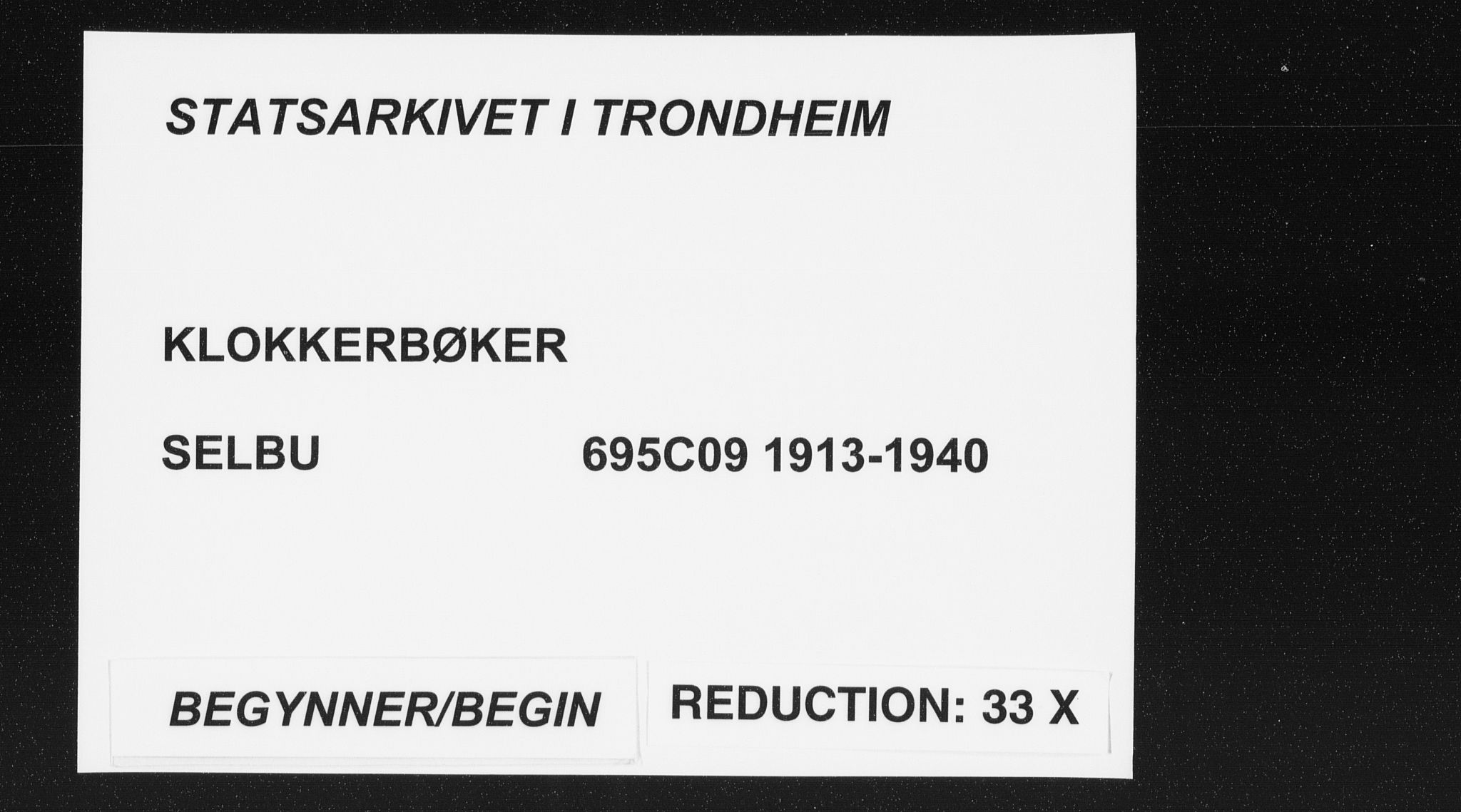 Ministerialprotokoller, klokkerbøker og fødselsregistre - Sør-Trøndelag, SAT/A-1456/695/L1158: Parish register (copy) no. 695C09, 1913-1940