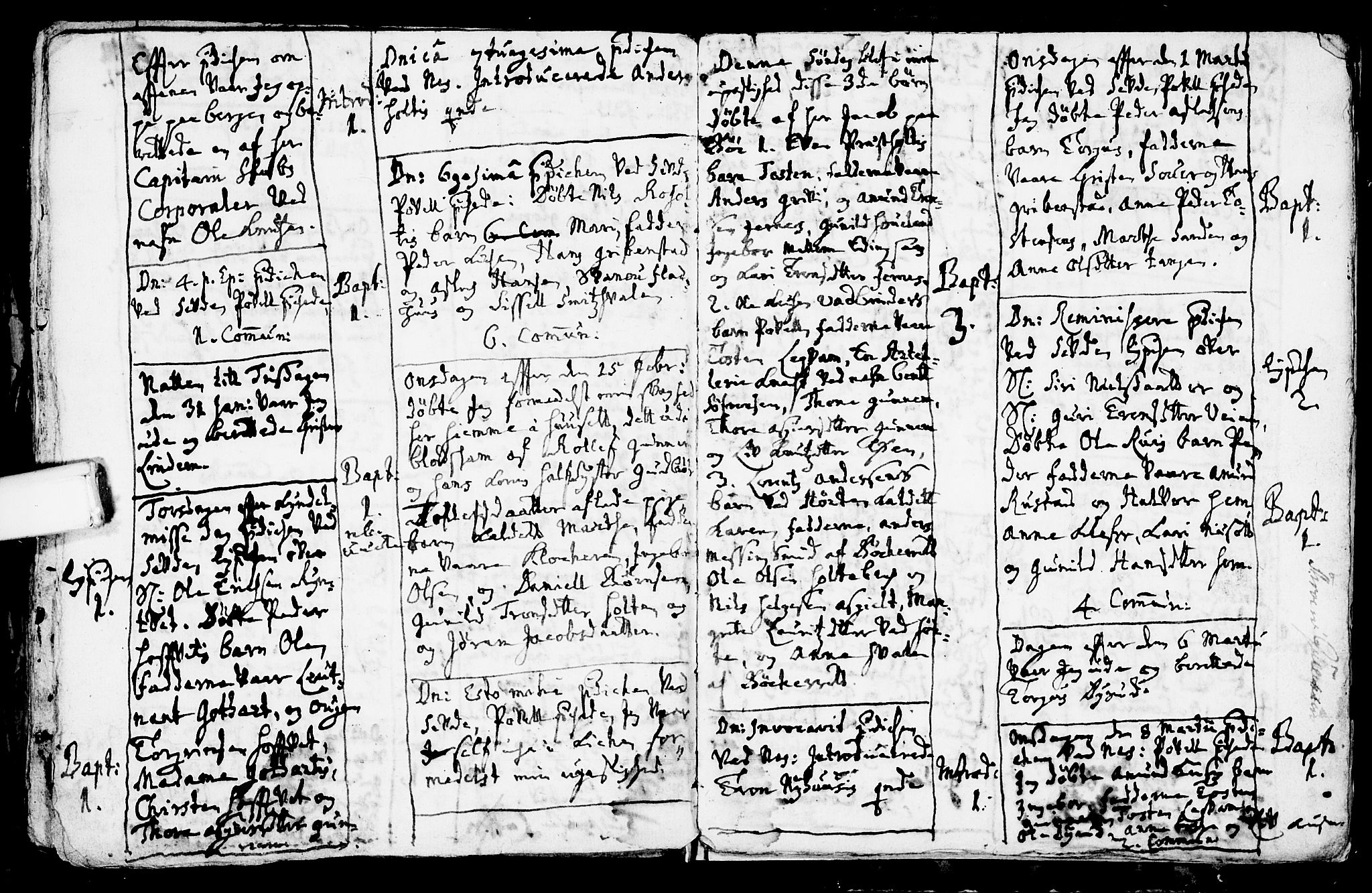 Sauherad kirkebøker, AV/SAKO-A-298/F/Fa/L0002: Parish register (official) no. I 2, 1681-1720