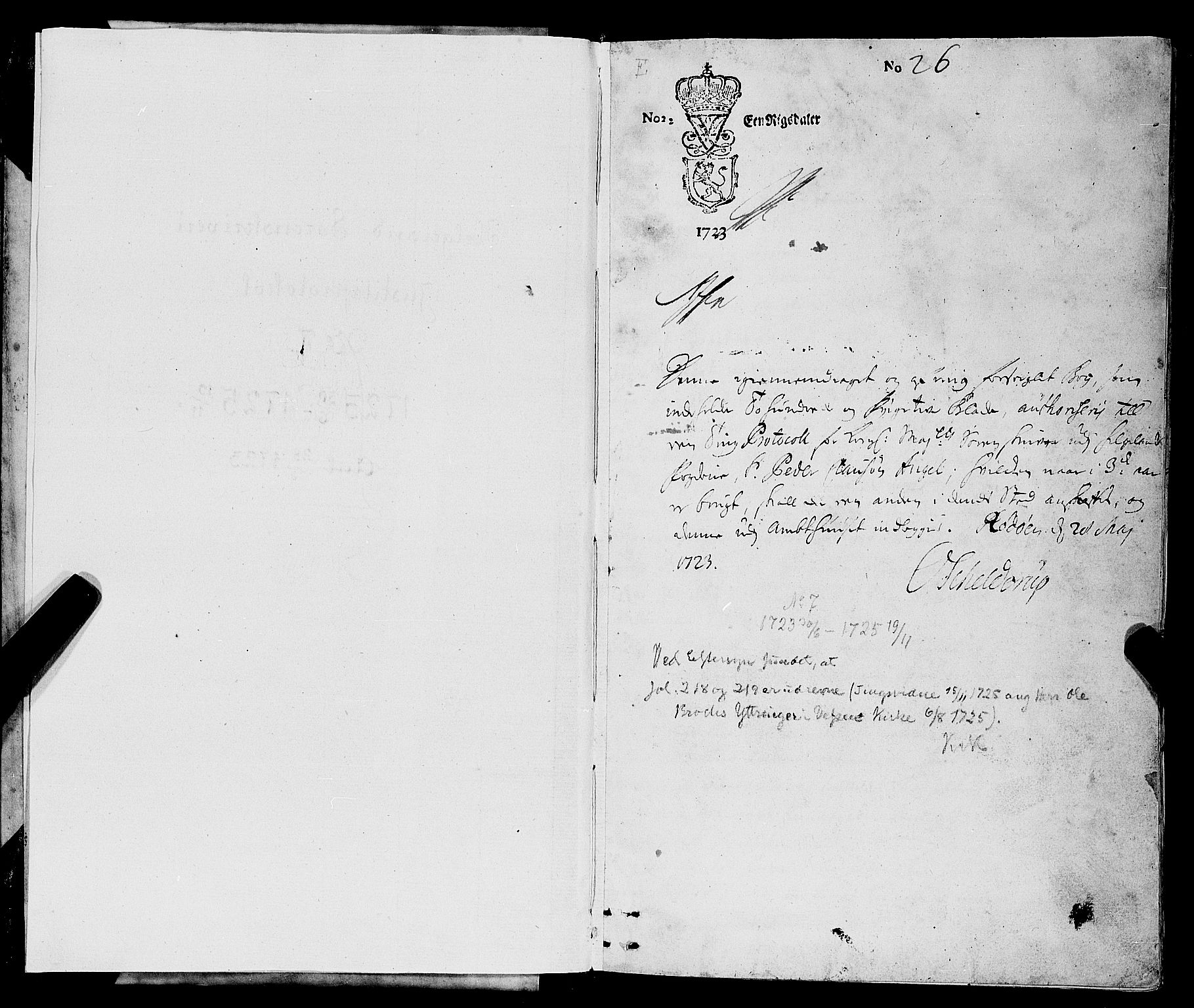 Helgeland sorenskriveri, SAT/A-0004/1/1A/L0006: Tingbok 7, 1723-1725