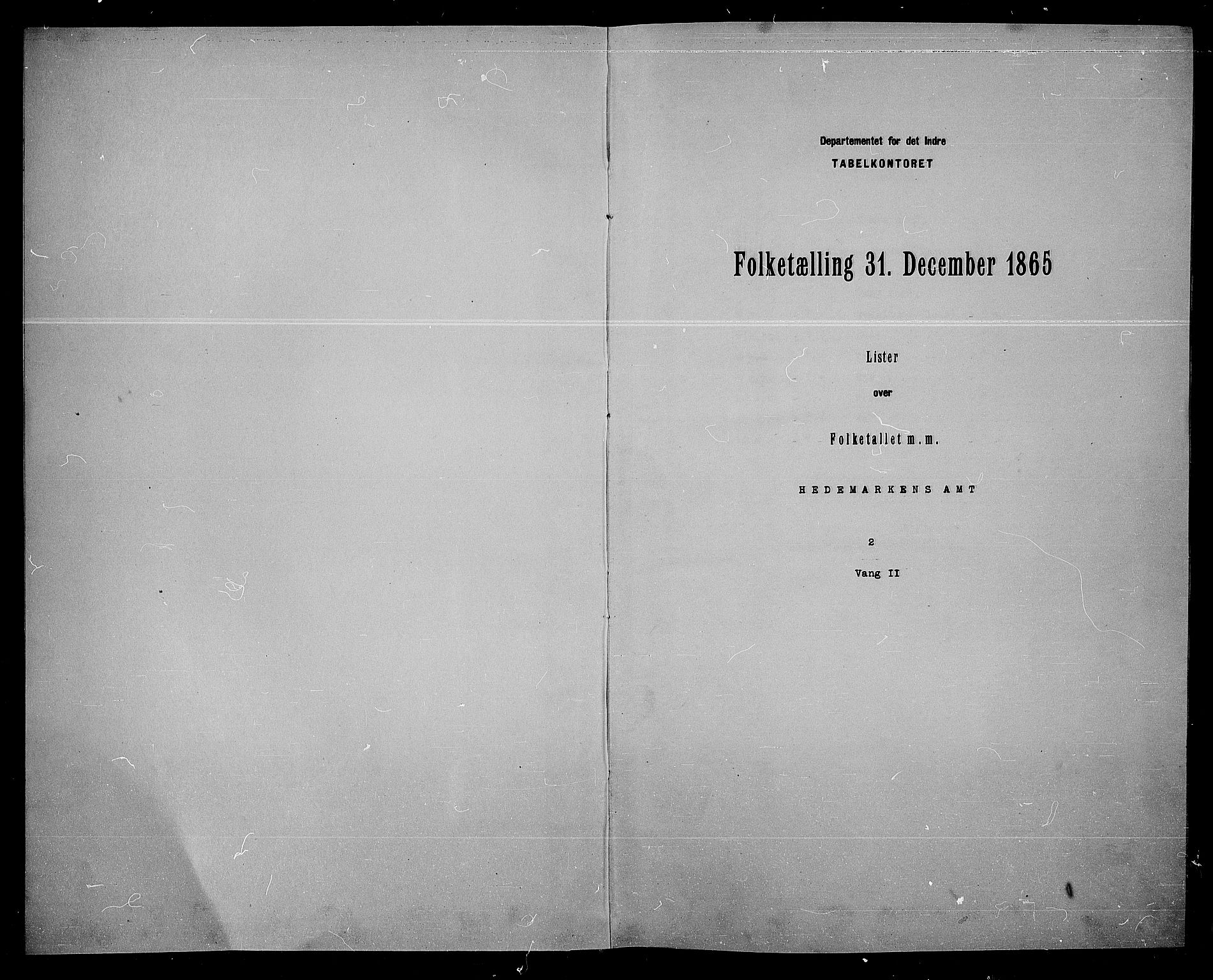 RA, 1865 census for Vang/Vang og Furnes, 1865, p. 149