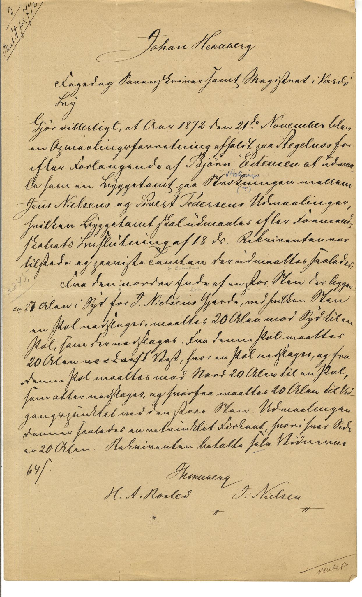 Brodtkorb handel A/S, VAMU/A-0001/Q/Qb/L0001: Skjøter og grunnbrev i Vardø by, 1822-1943, p. 266