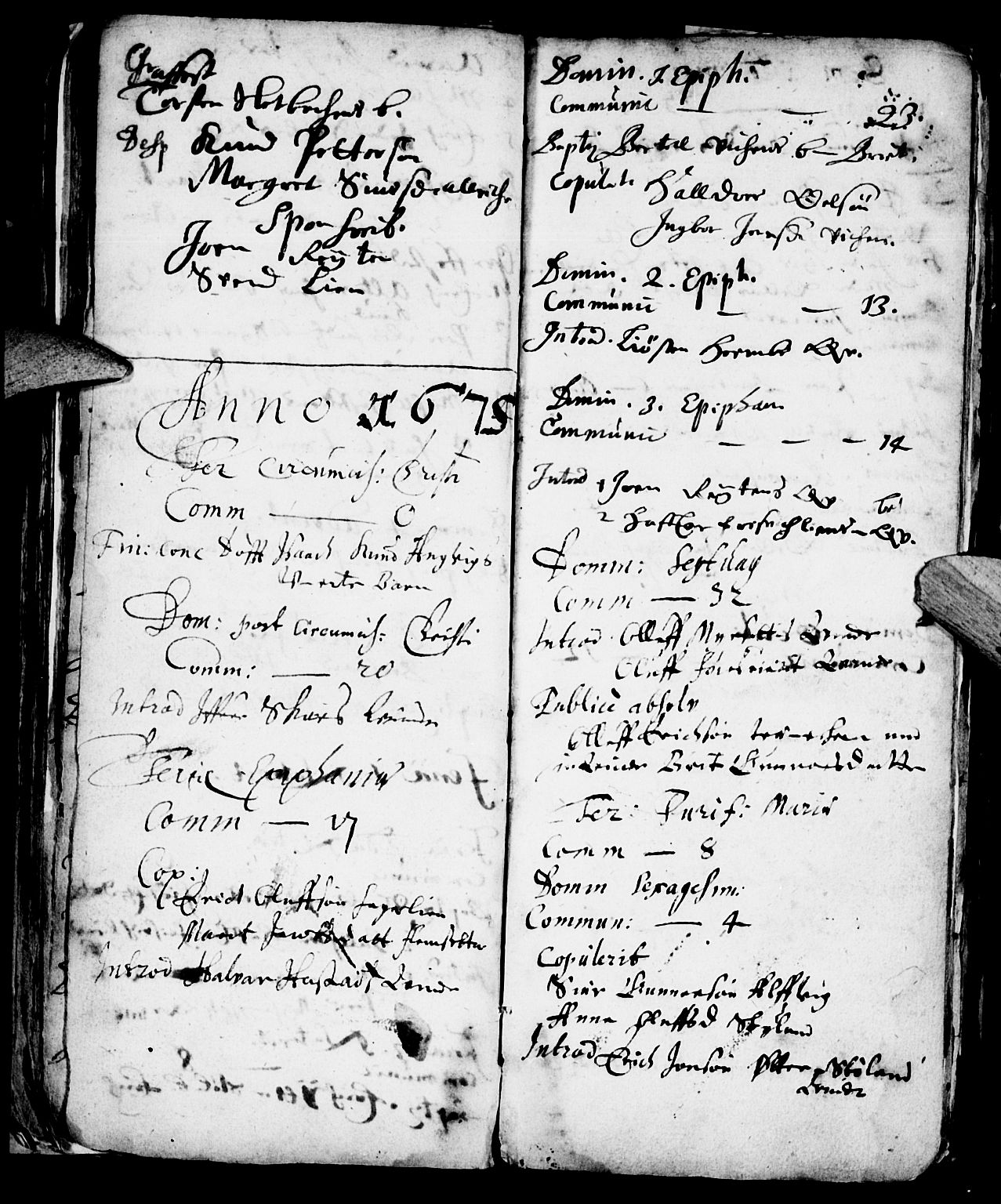 Ministerialprotokoller, klokkerbøker og fødselsregistre - Møre og Romsdal, AV/SAT-A-1454/586/L0976: Parish register (official) no. 586A02, 1664-1702