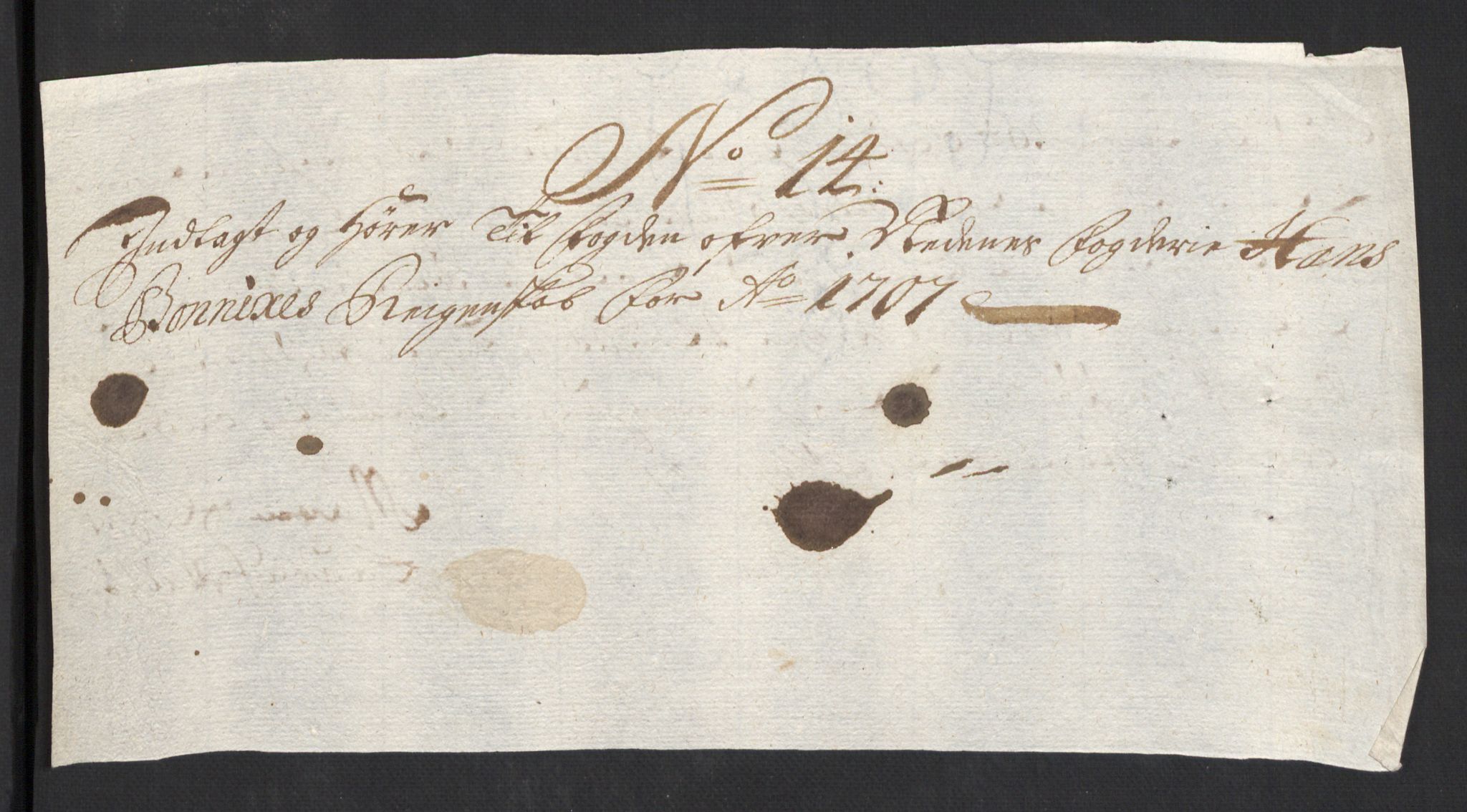 Rentekammeret inntil 1814, Reviderte regnskaper, Fogderegnskap, AV/RA-EA-4092/R39/L2318: Fogderegnskap Nedenes, 1706-1709, p. 171