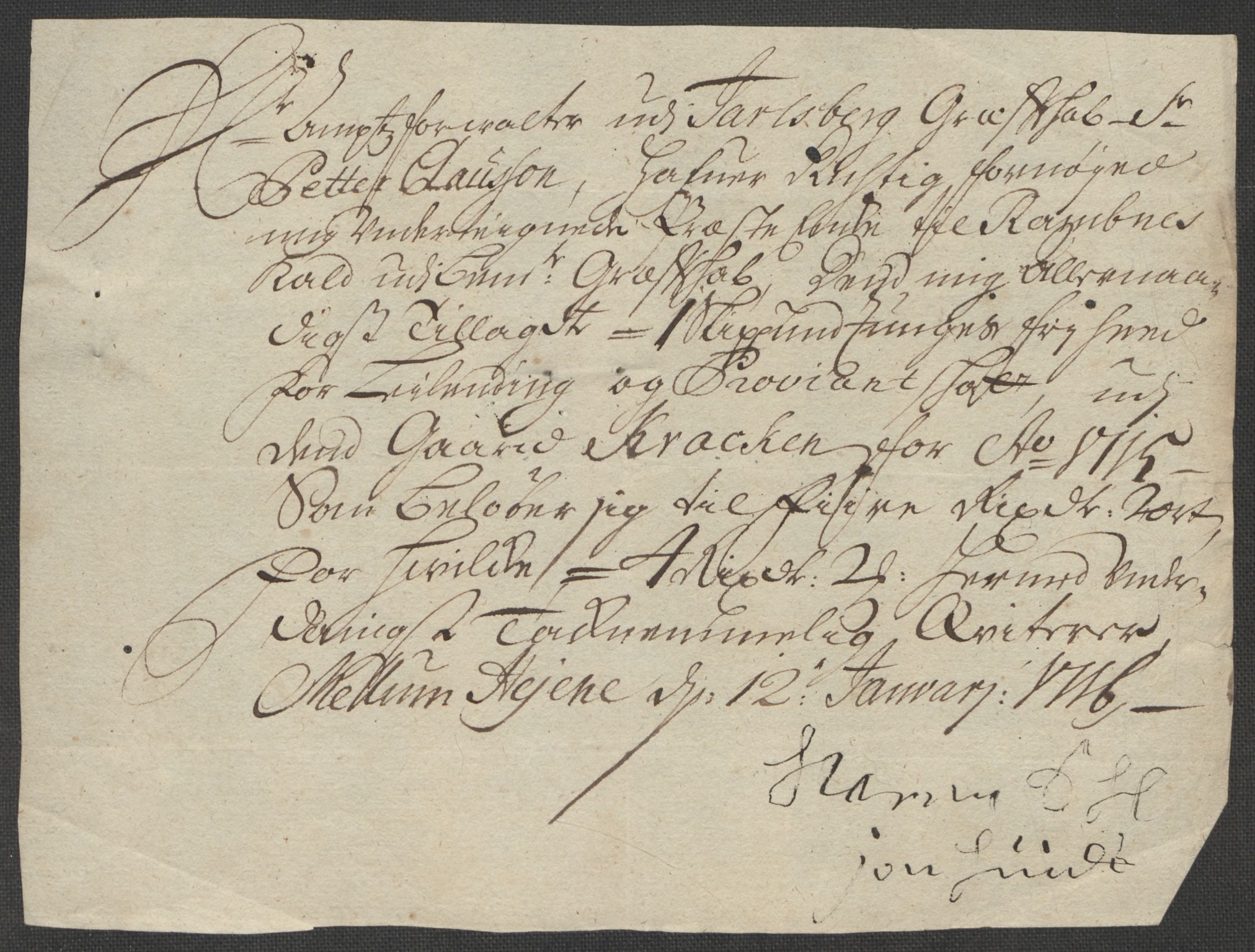 Rentekammeret inntil 1814, Reviderte regnskaper, Fogderegnskap, RA/EA-4092/R32/L1879: Fogderegnskap Jarlsberg grevskap, 1714-1715, p. 463