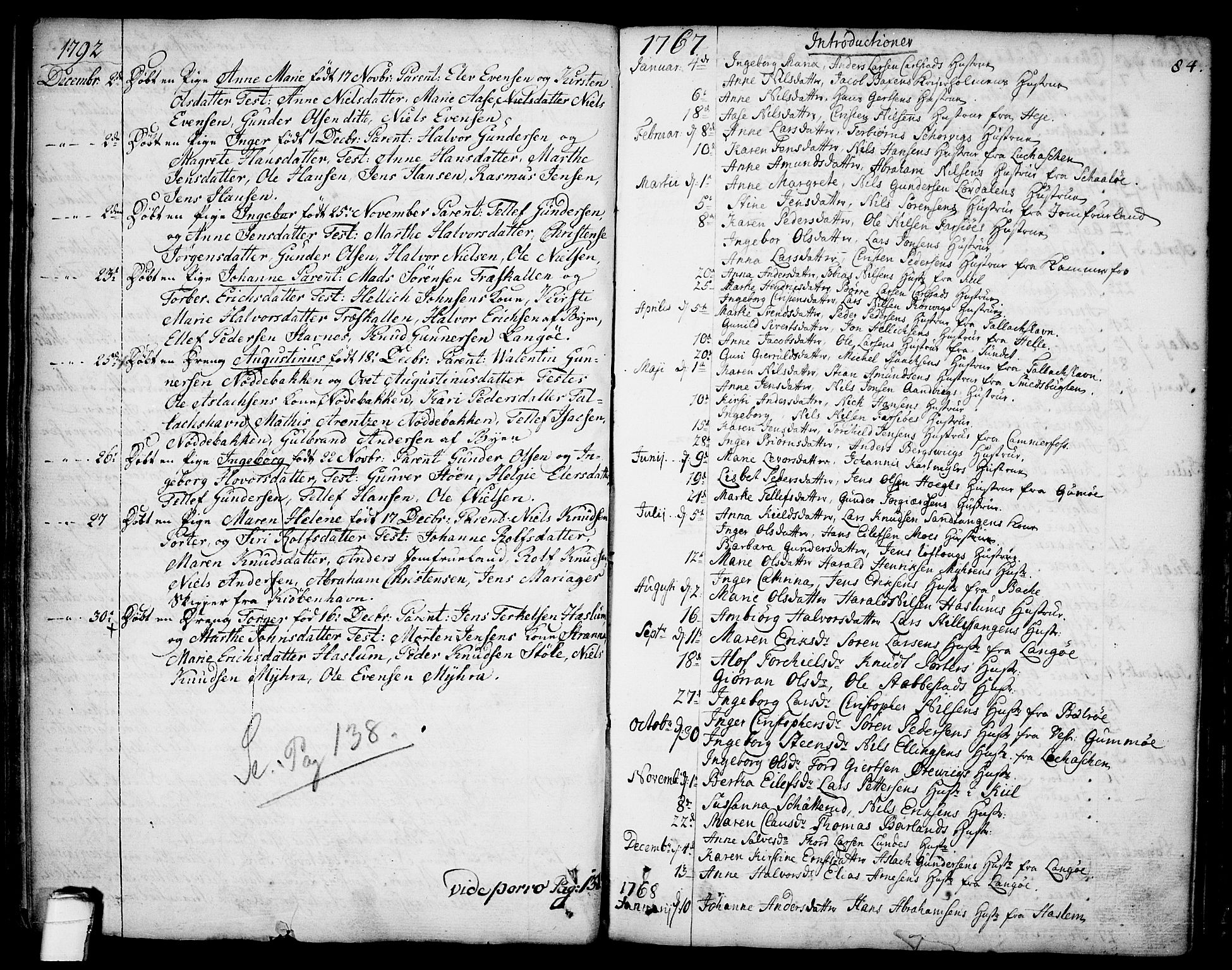Sannidal kirkebøker, SAKO/A-296/F/Fa/L0002: Parish register (official) no. 2, 1767-1802, p. 84