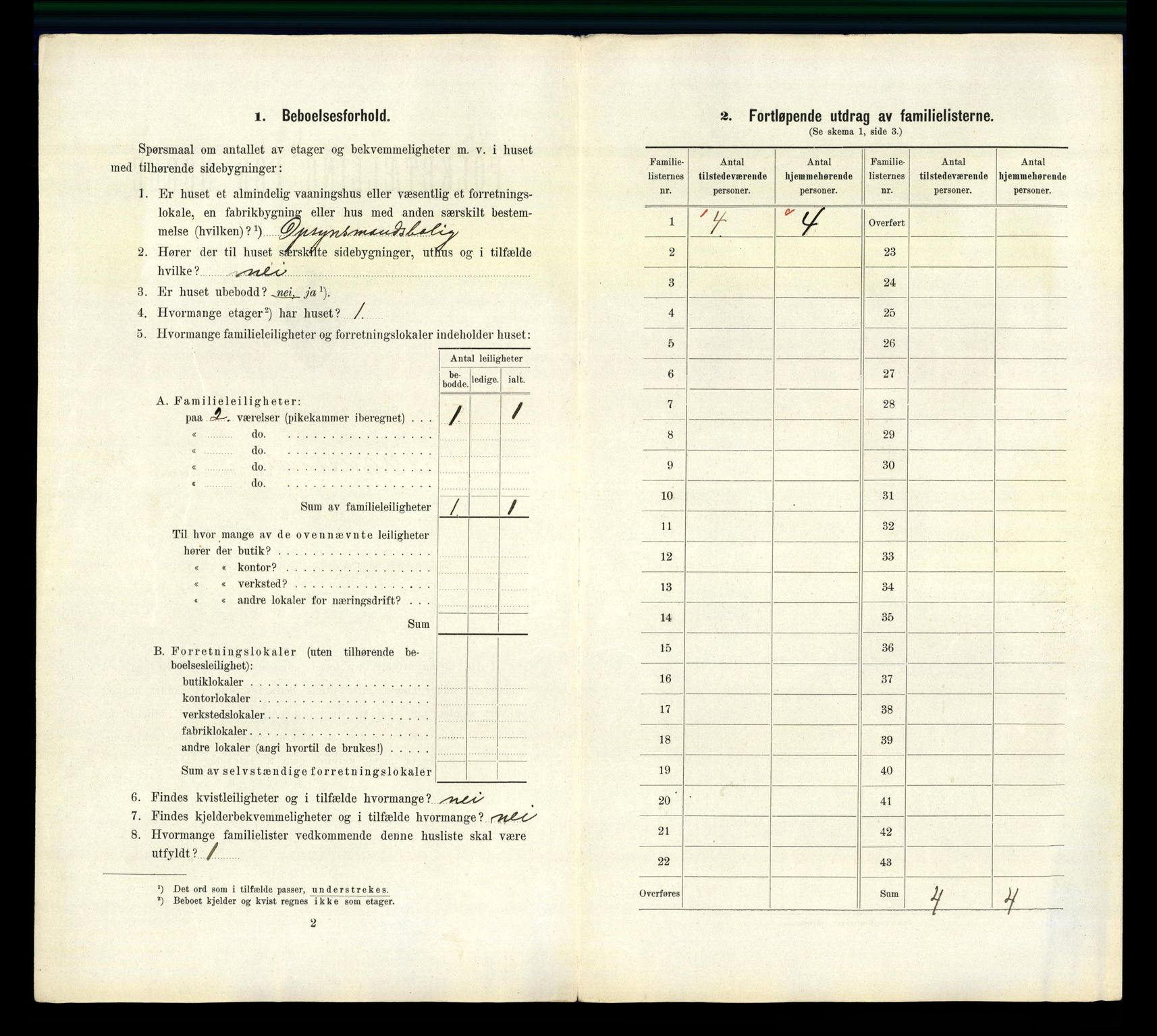 RA, 1910 census for Kristiansand, 1910, p. 8759