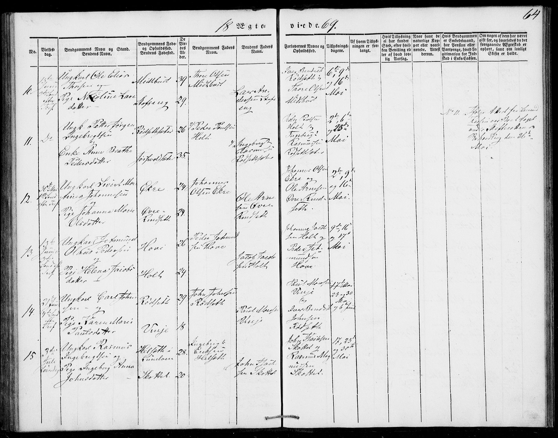 Ministerialprotokoller, klokkerbøker og fødselsregistre - Møre og Romsdal, AV/SAT-A-1454/520/L0276: Parish register (official) no. 520A06, 1844-1881, p. 64