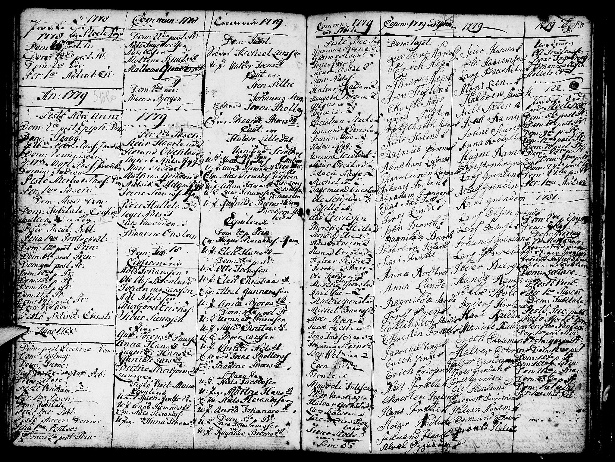 Etne sokneprestembete, SAB/A-75001/H/Haa: Parish register (official) no. A 3 /2, 1755-1782, p. 150